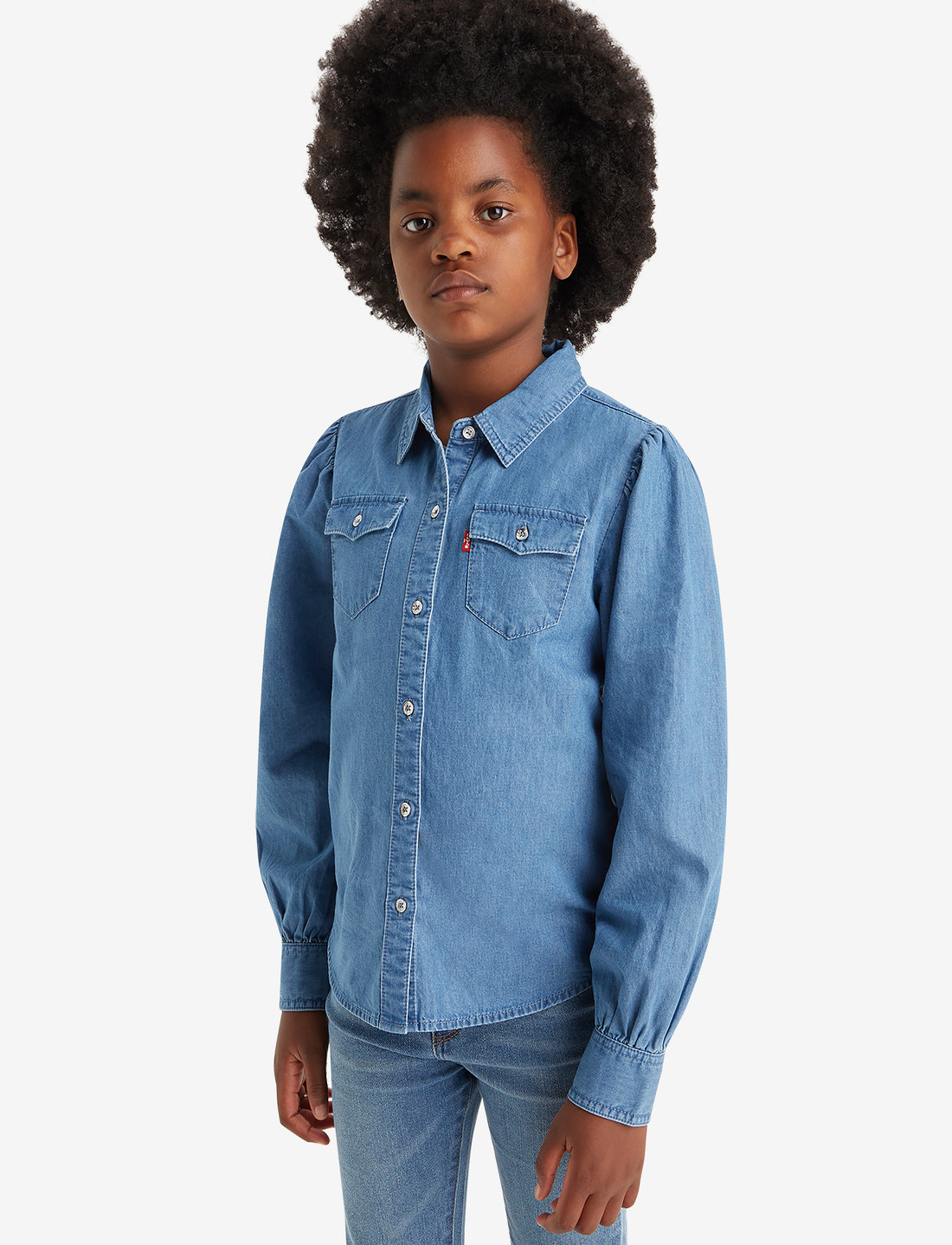 Levis denim top shirt online