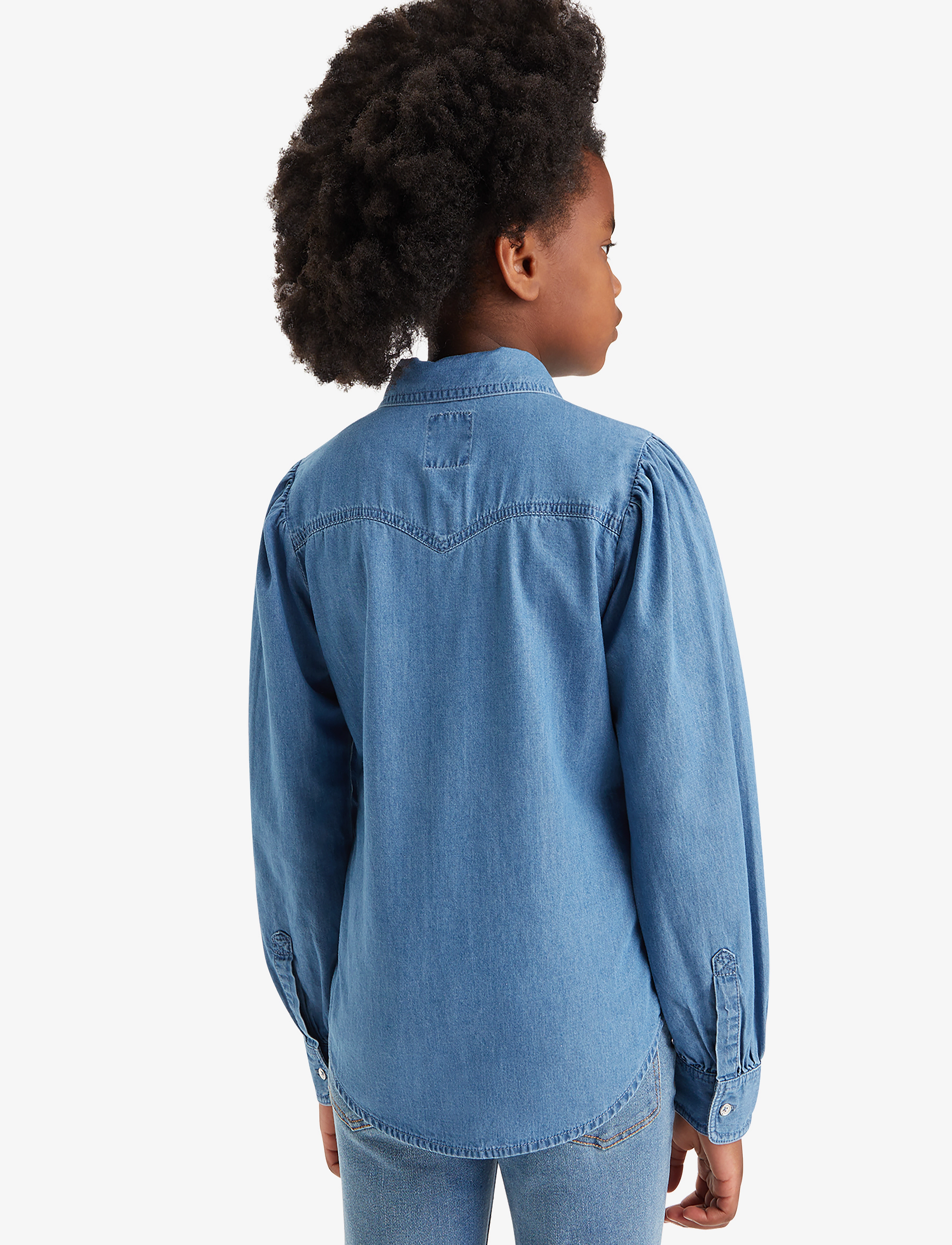 Levi's - LVG FULL SLV WESTERN DENIM SHI / LVG FULL SLV WESTERN DENIM - blue - 3