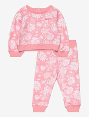 Levi's - Levi's ® Floral Sweat Set - sportiniai kostiumai - pink - 0