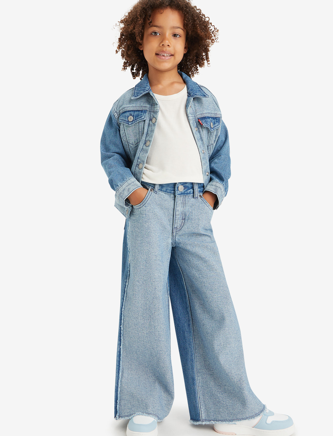 Levi's - Levi's® Inside Out 94' Baggy Wide Jeans - platūs džinsai - blue - 1