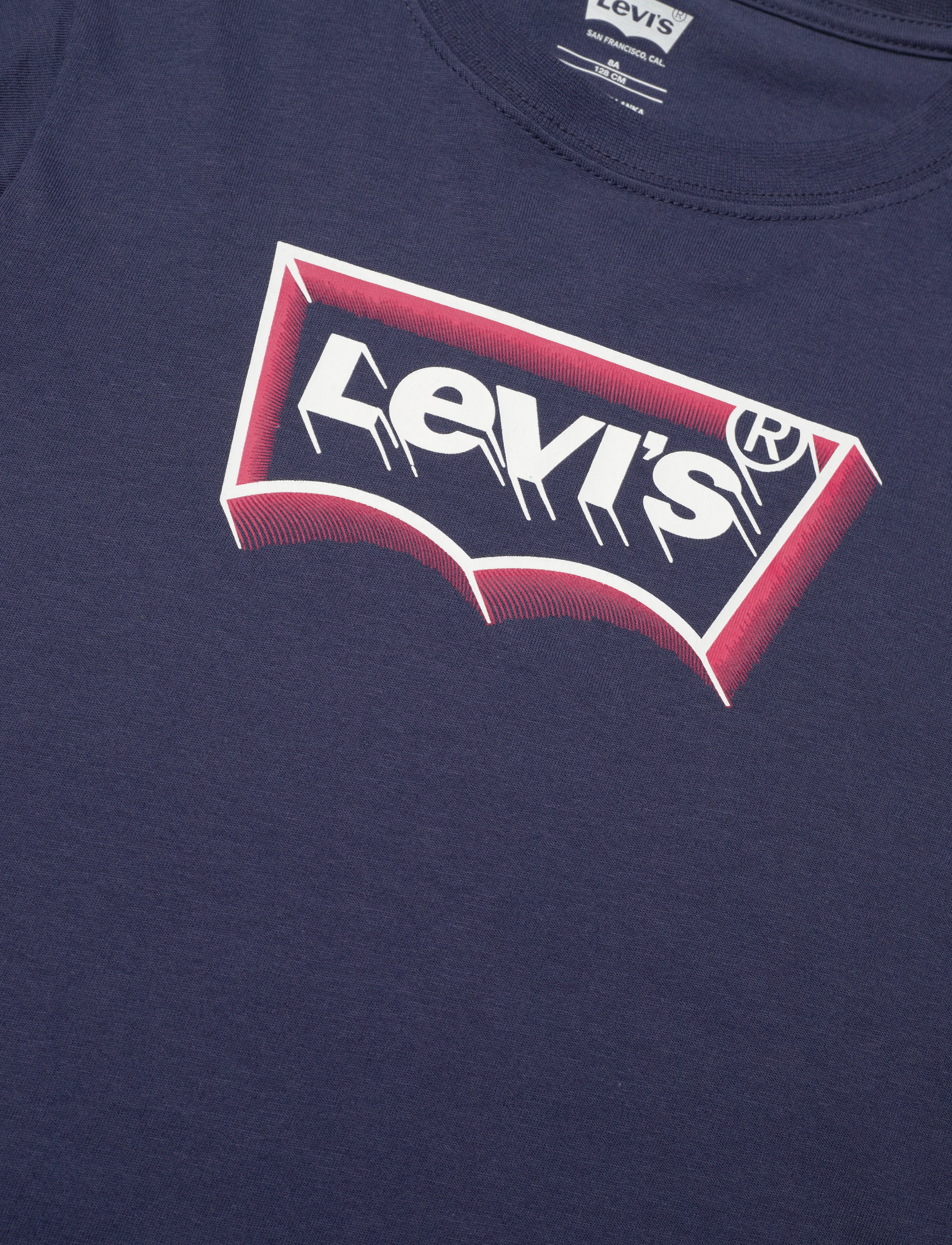 Levi's - Levi's® Glow Effect Batwing Long Sleeve Tee - blue - 2