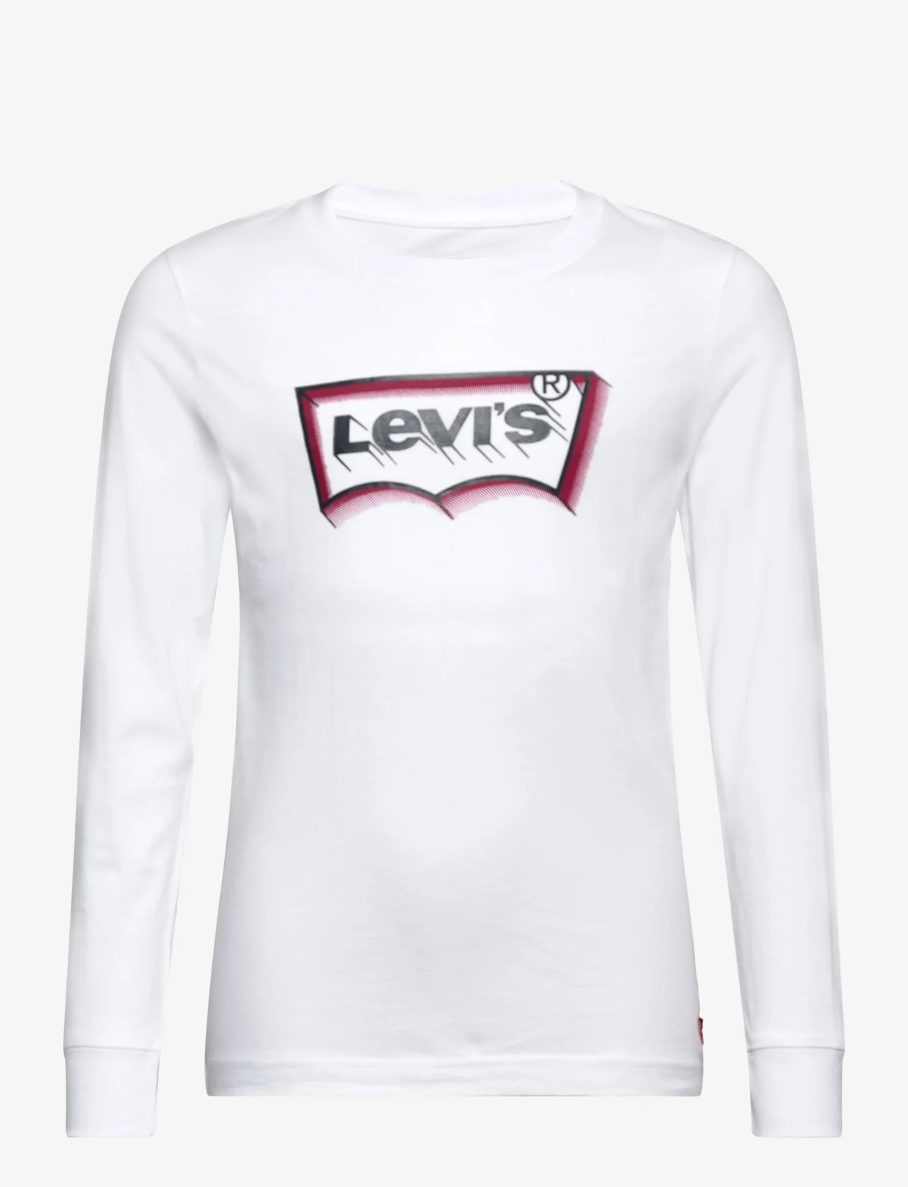 Levi's - Levi's® Glow Effect Batwing Long Sleeve Tee - long-sleeved t-shirts - white - 0