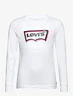 Levi's® Glow Effect Batwing Long Sleeve Tee - WHITE