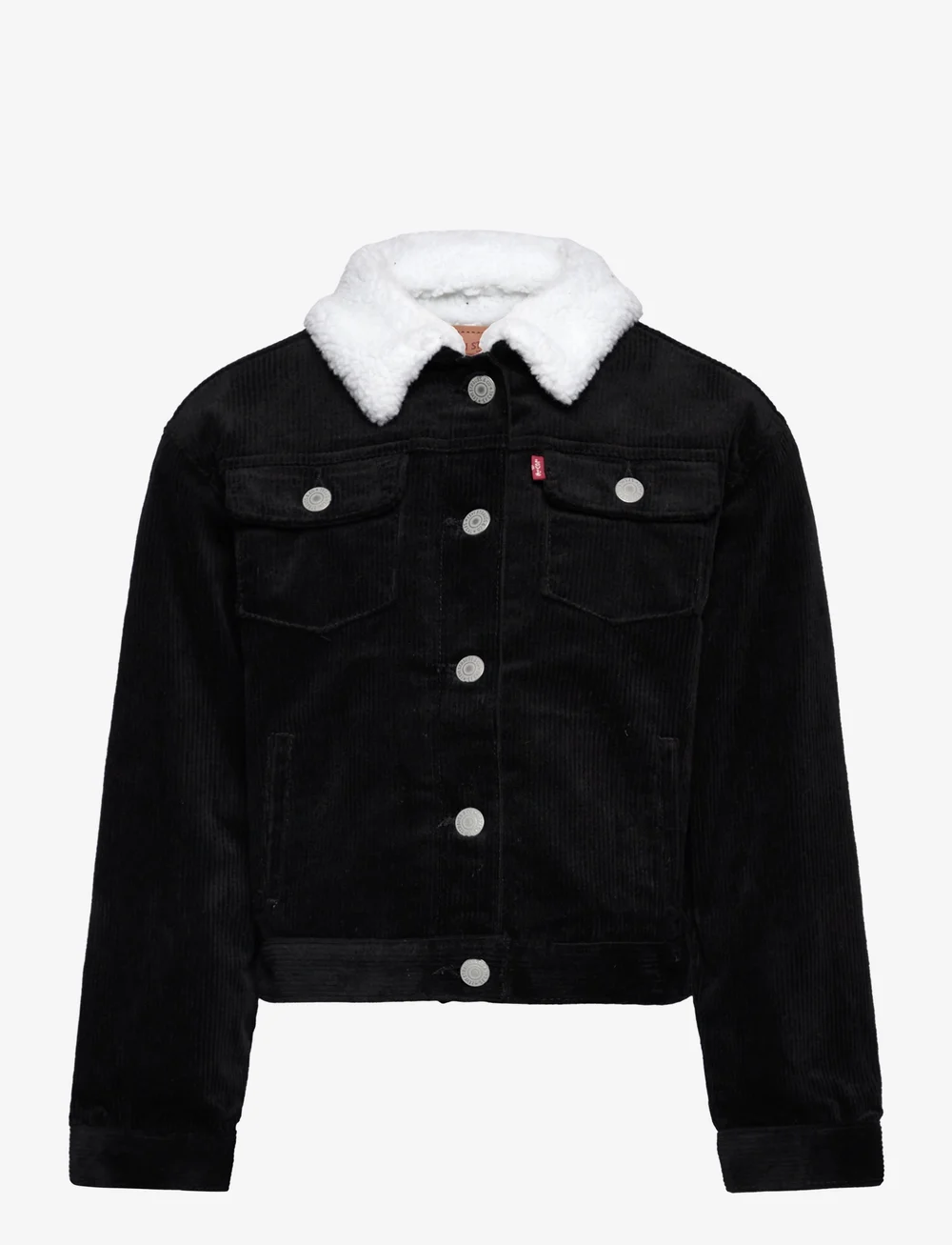 Black corduroy top levi jacket