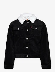 Levi's - Levi's® Baggy Corduroy Trucker Jacket - spring jackets - black - 0