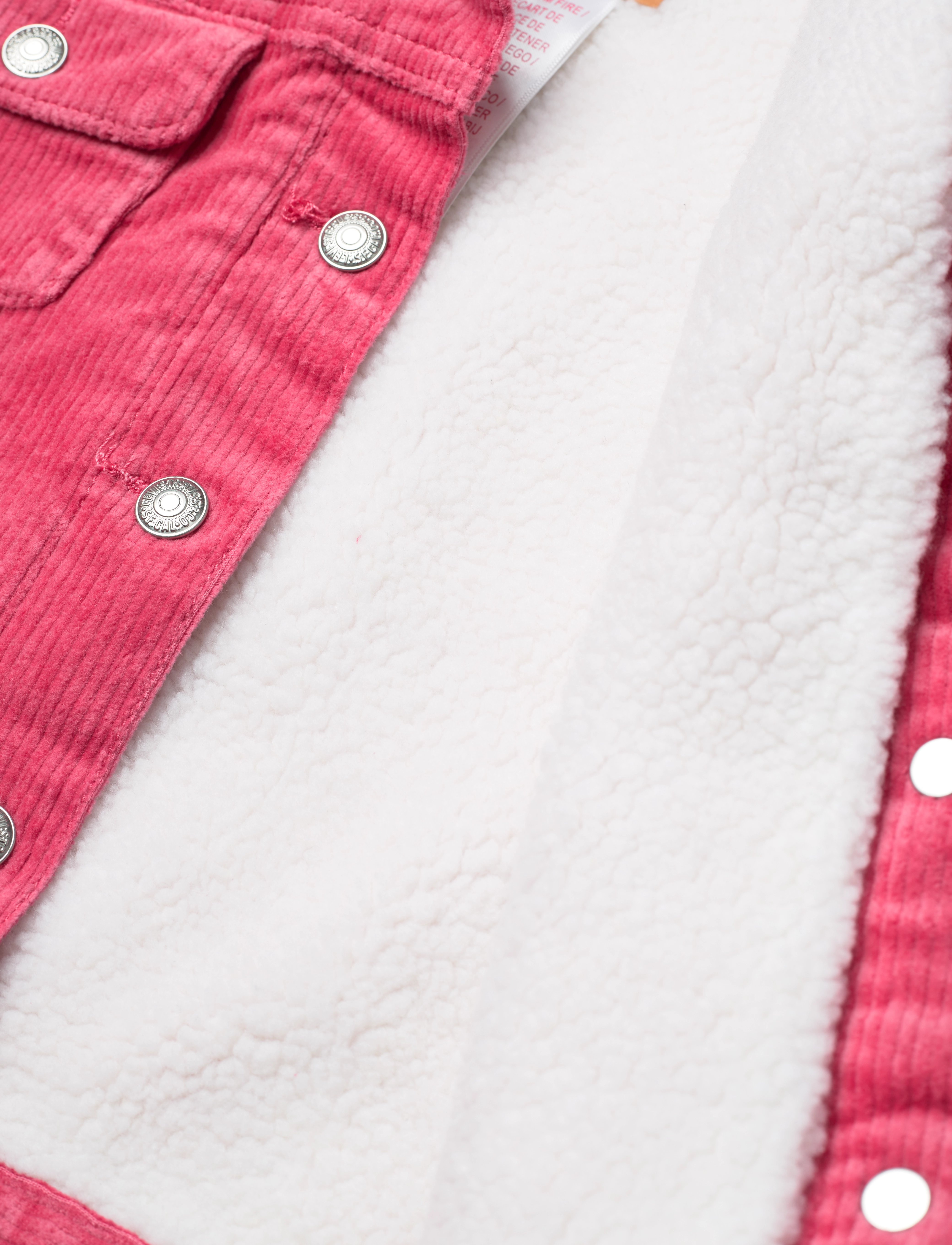 Levi's - Levi's® Baggy Corduroy Trucker Jacket - pink - 3