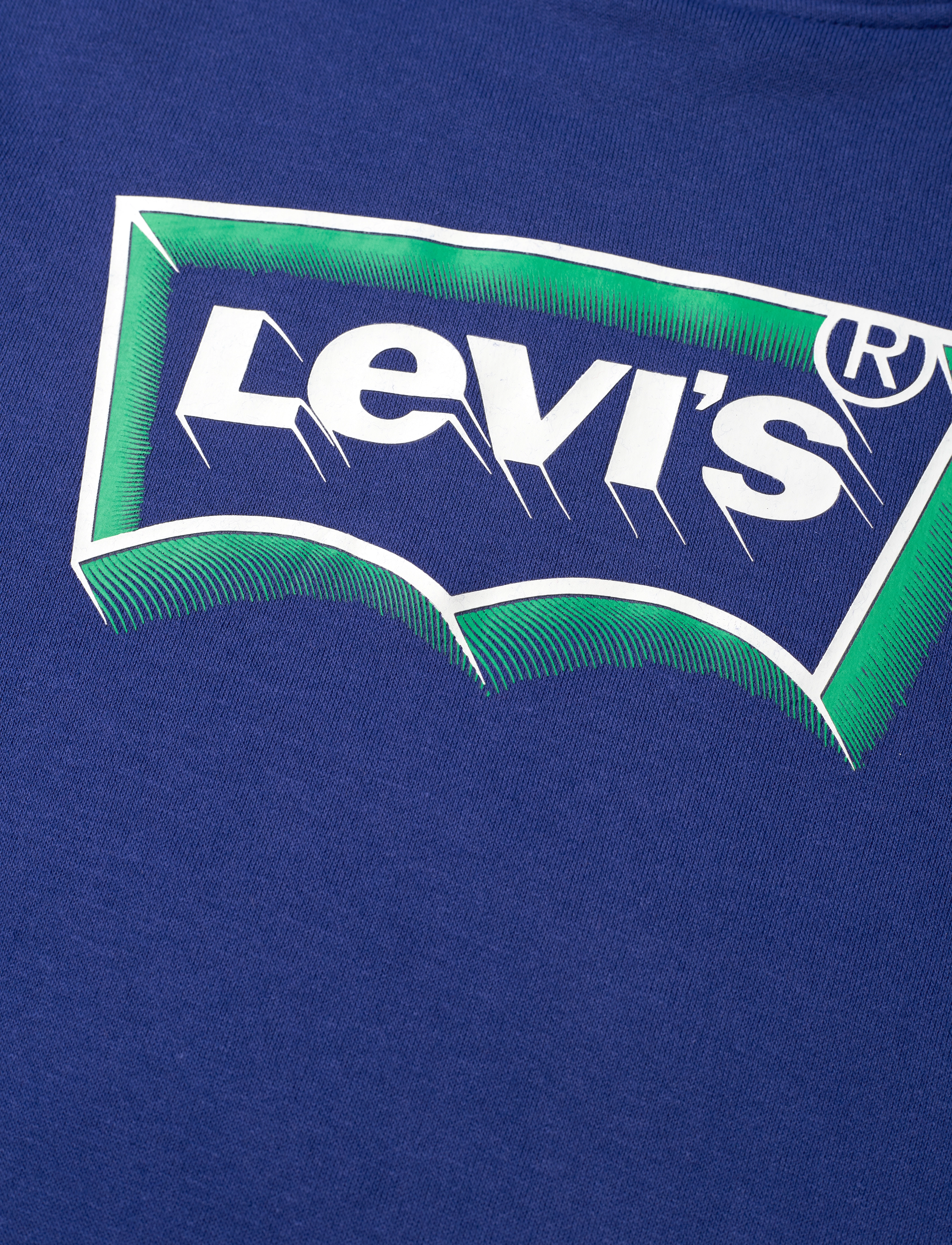 Levi's - Levi's® Batwing Fill Pullover Hoodie - blue - 2