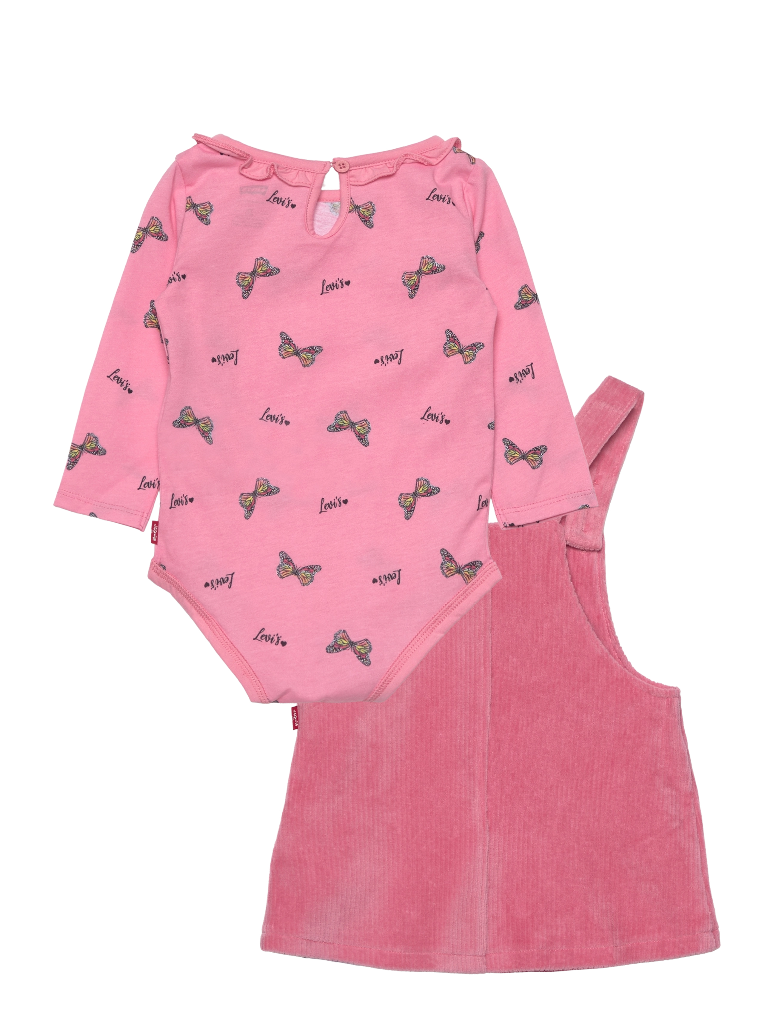 Levi's - Levi's® Corduroy Skirtall 3-Piece Set - pink - 1