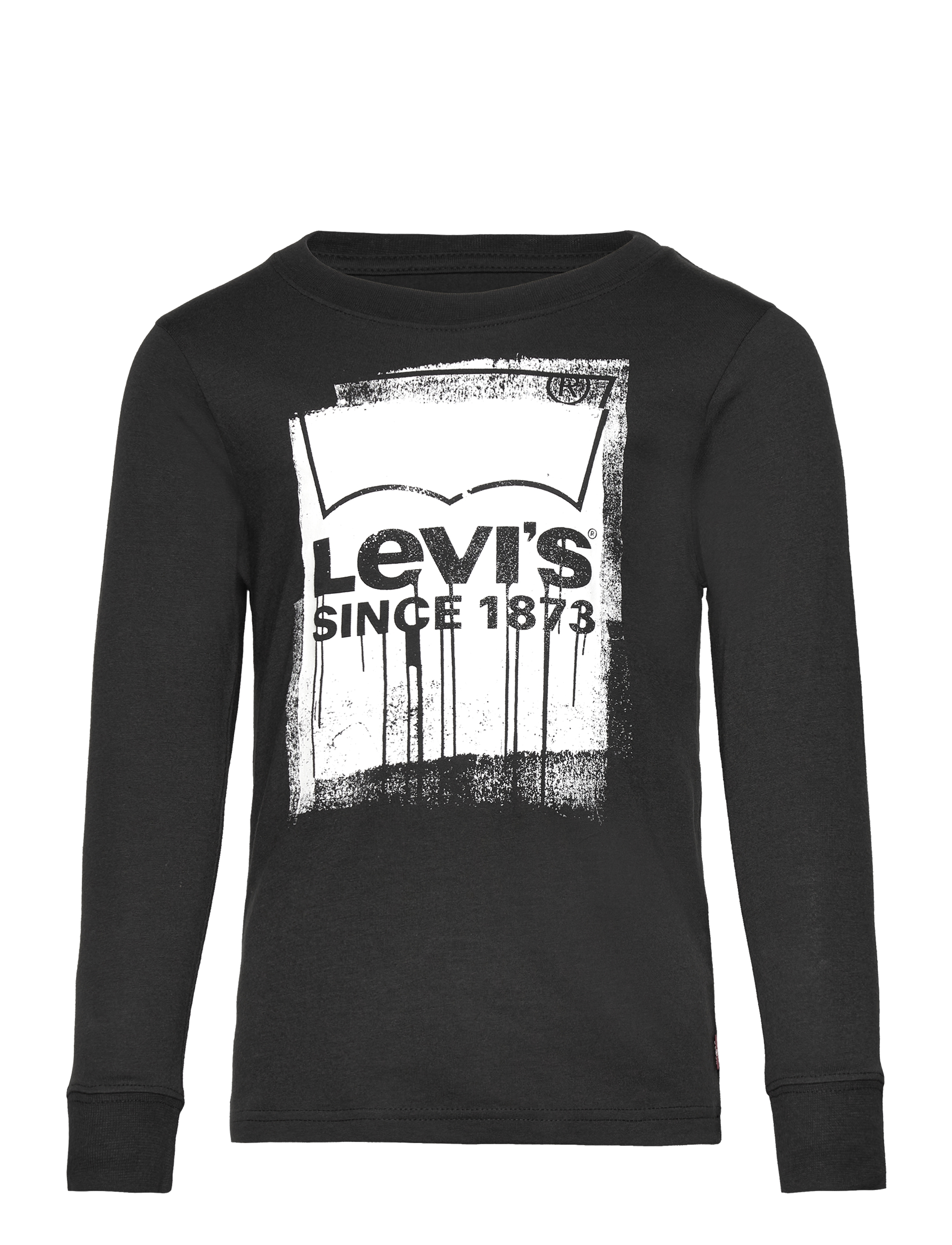 Levi's - Levi's® Wet Paint Long Sleeve Tee - black - 0