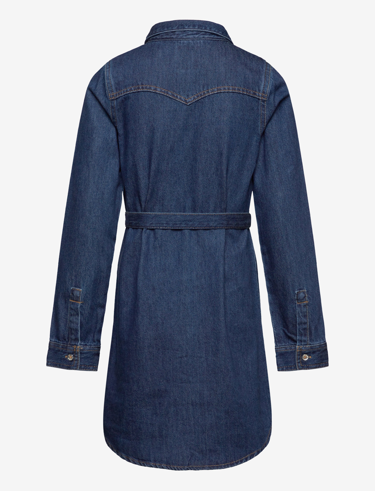 Levi's - Levi's® Western Shirt Dress - long-sleeved casual dresses - blue - 1