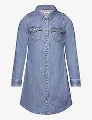 Levi's - Levi's® Western Shirt Dress - langärmelige freizeitkleider - blue - 0
