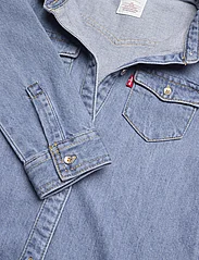 Levi's - Levi's® Western Shirt Dress - langärmelige freizeitkleider - blue - 2