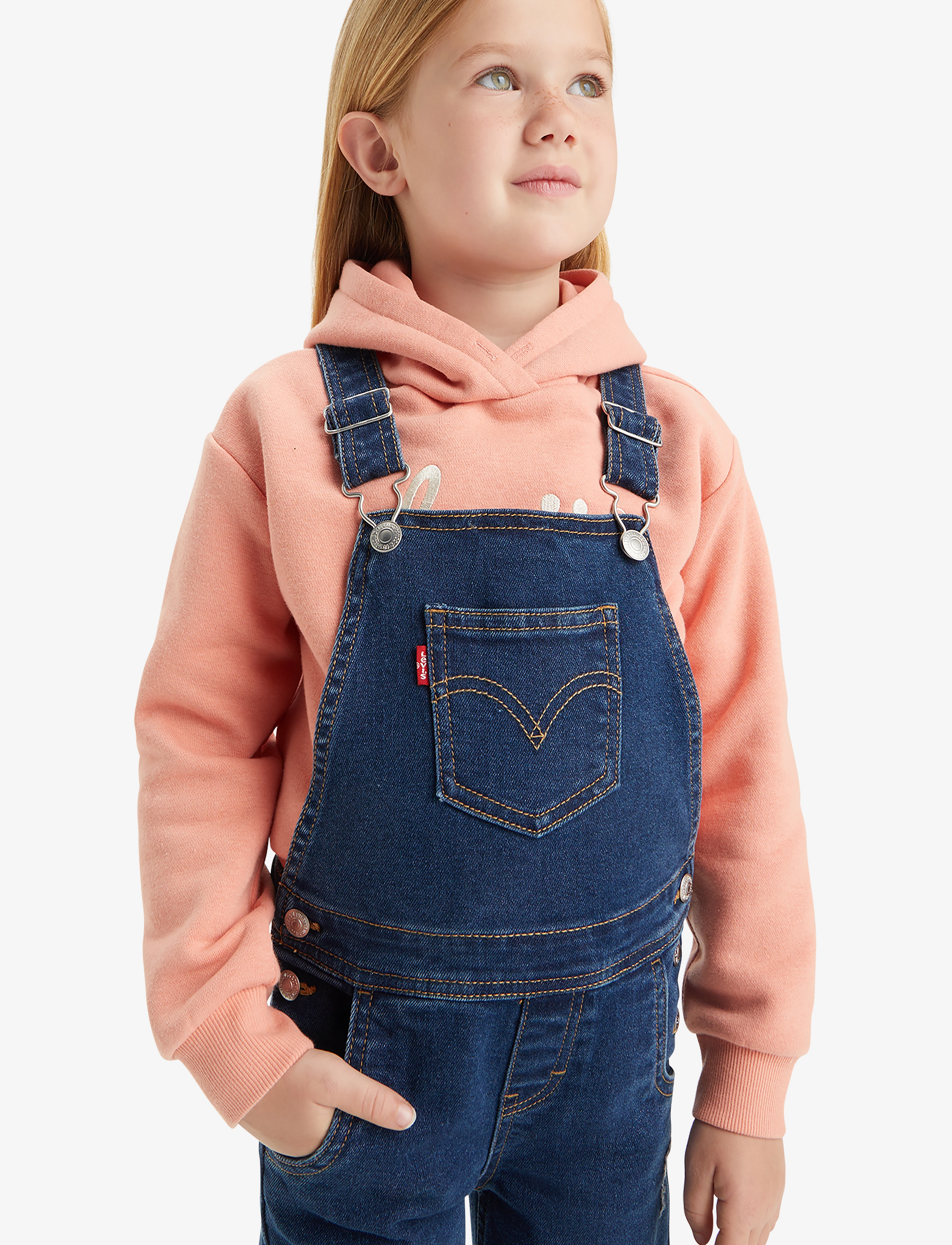Levi's - Levi's® Baggy Denim Overalls - blue - 4