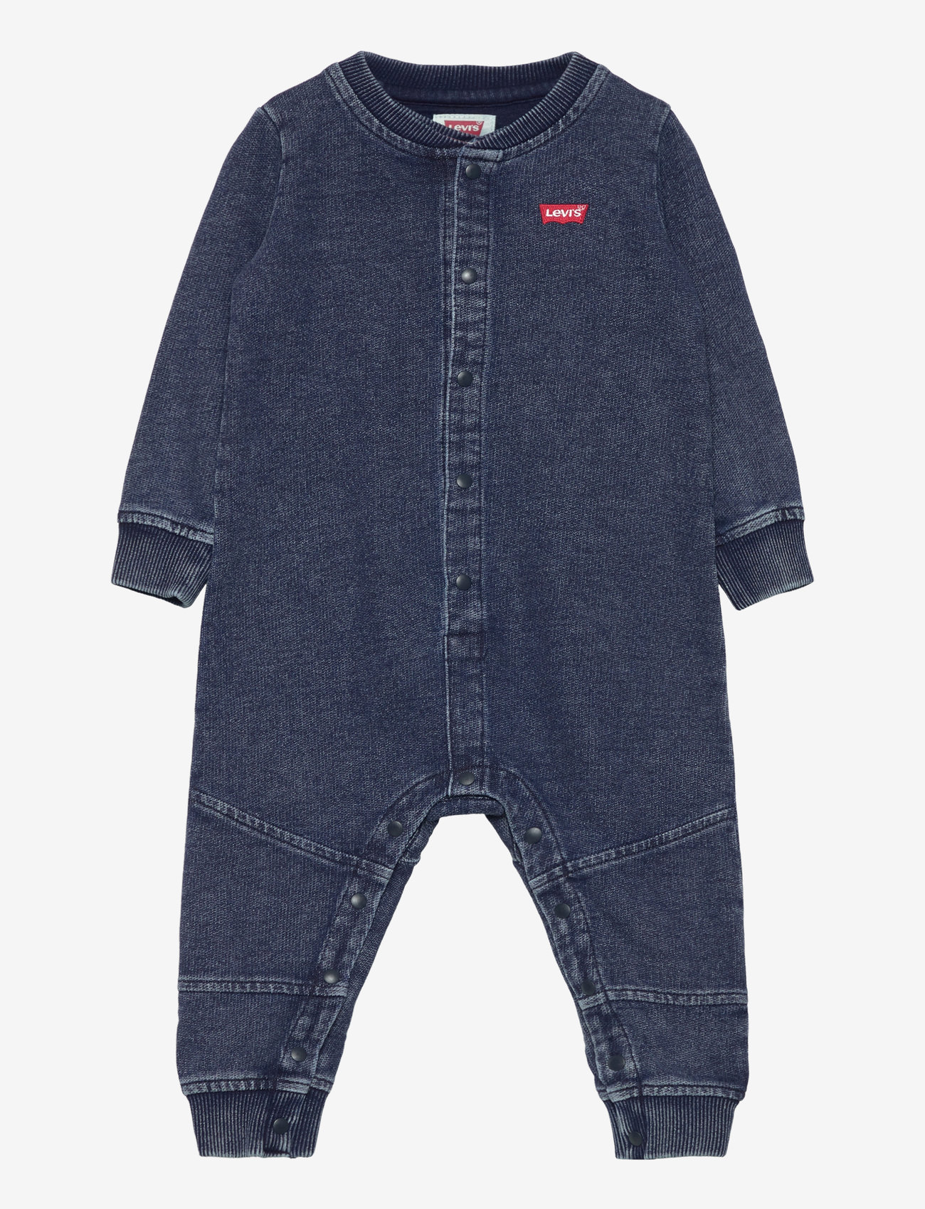 Levi's - Levi's® French Terry Dye Coverall - langermede - blue - 0