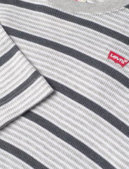 Levi's - Levi's® Long Sleeve Striped Thermal Tee - langærmede t-shirts - grey - 2