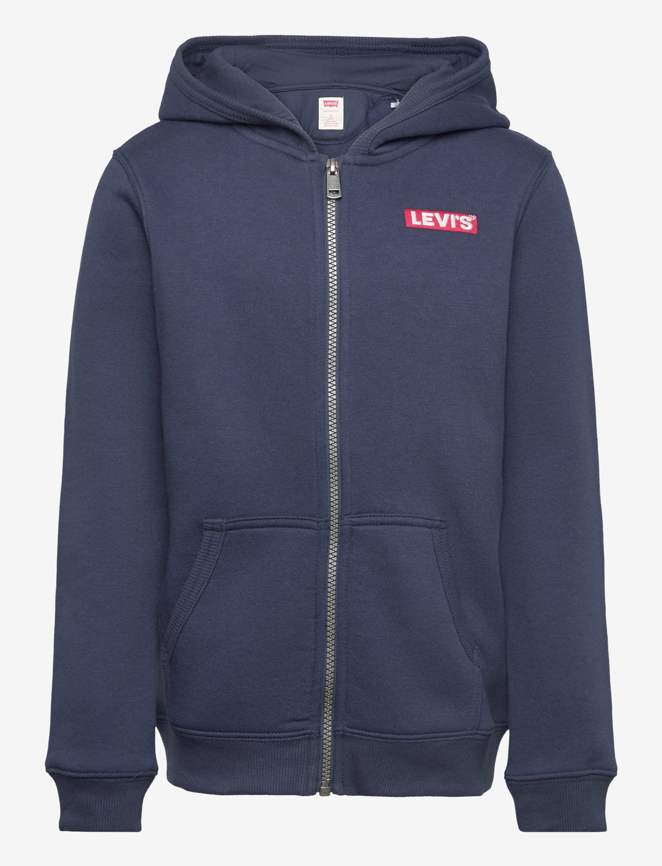 Levi's - Levi's® Boxtab Full Zip Hoodie - huvtröjor - blue - 0