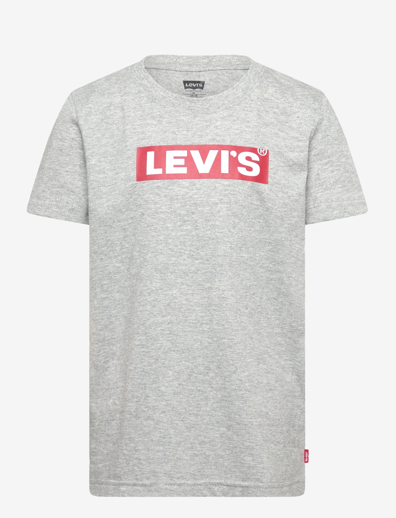 Levi's - Levi's® Boxtab Tee - lühikeste varrukatega t-särgid - grey - 0