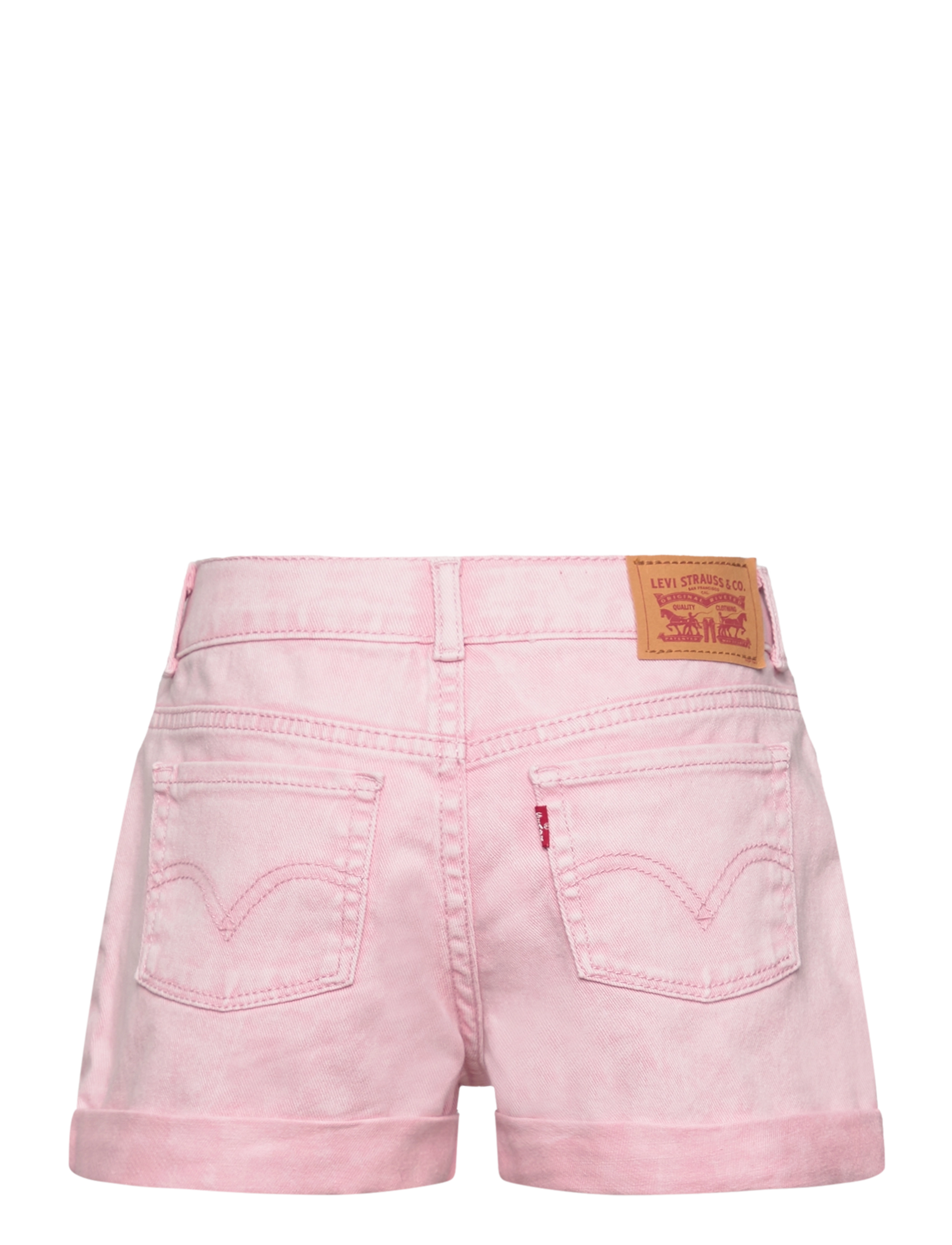 Levi's - LVG TWILL MINI MOM ROLL CUFF S / LVG TWILL MINI MOM ROLL CUF - pink - 1