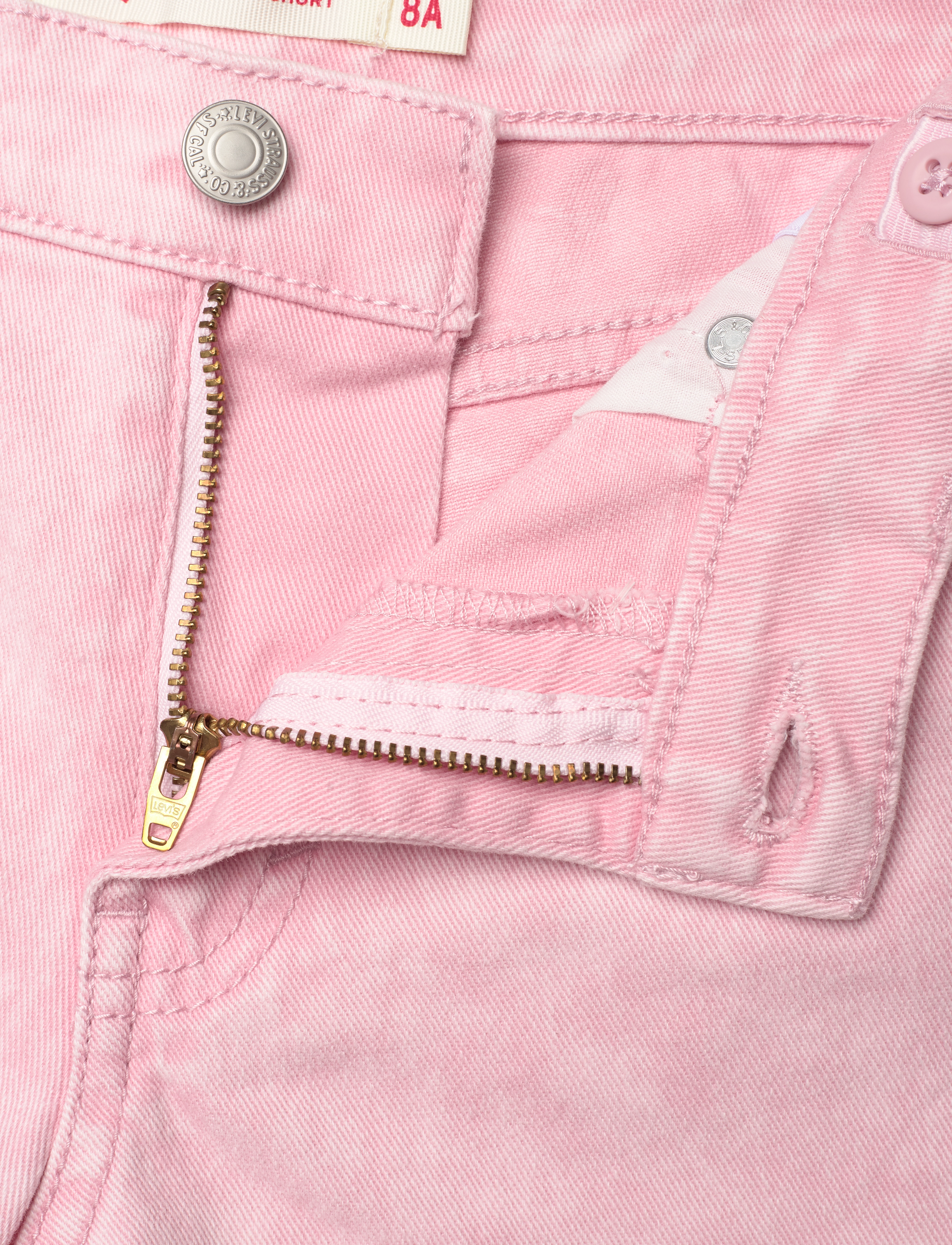 Levi's - LVG TWILL MINI MOM ROLL CUFF S / LVG TWILL MINI MOM ROLL CUF - pink - 3