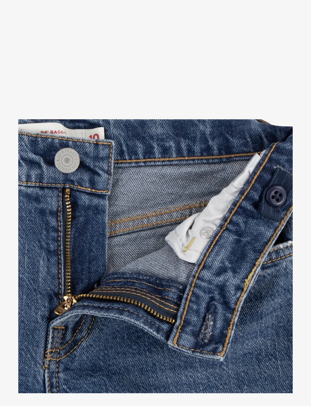 Levi's - Levi's® Wide Leg Cargo Organic Pants - loose jeans - blue - 2