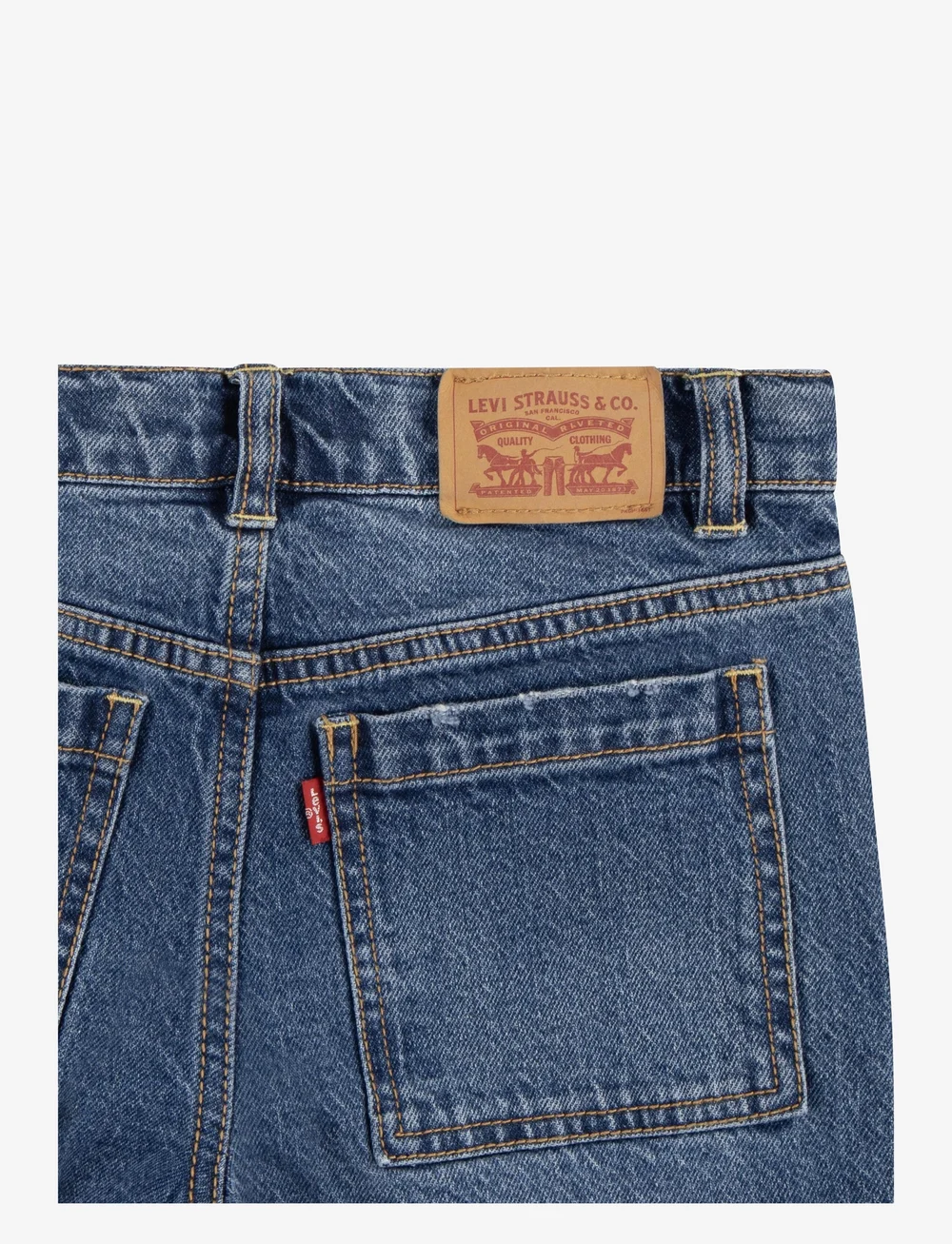 Levi's - Levi's® Wide Leg Cargo Organic Pants - loose jeans - blue - 3