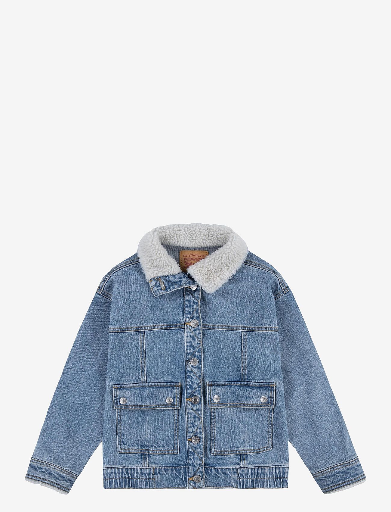 Levis Baby Sherpa Denim Jacket Sherpa Trucker Jacket Infant Levi
