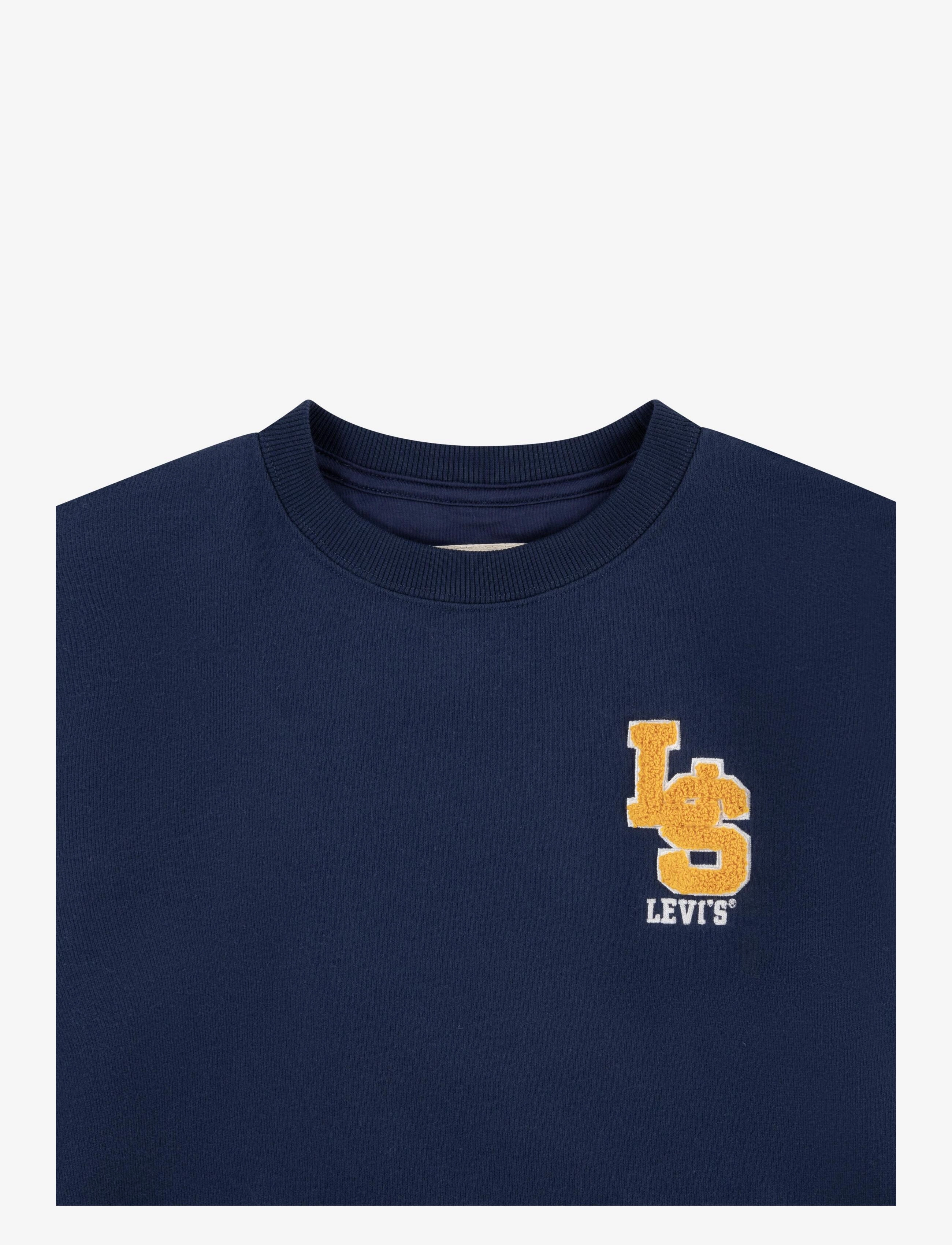 Levi's - Levi's® Monogram Crewneck Sweatshirt - blue - 3