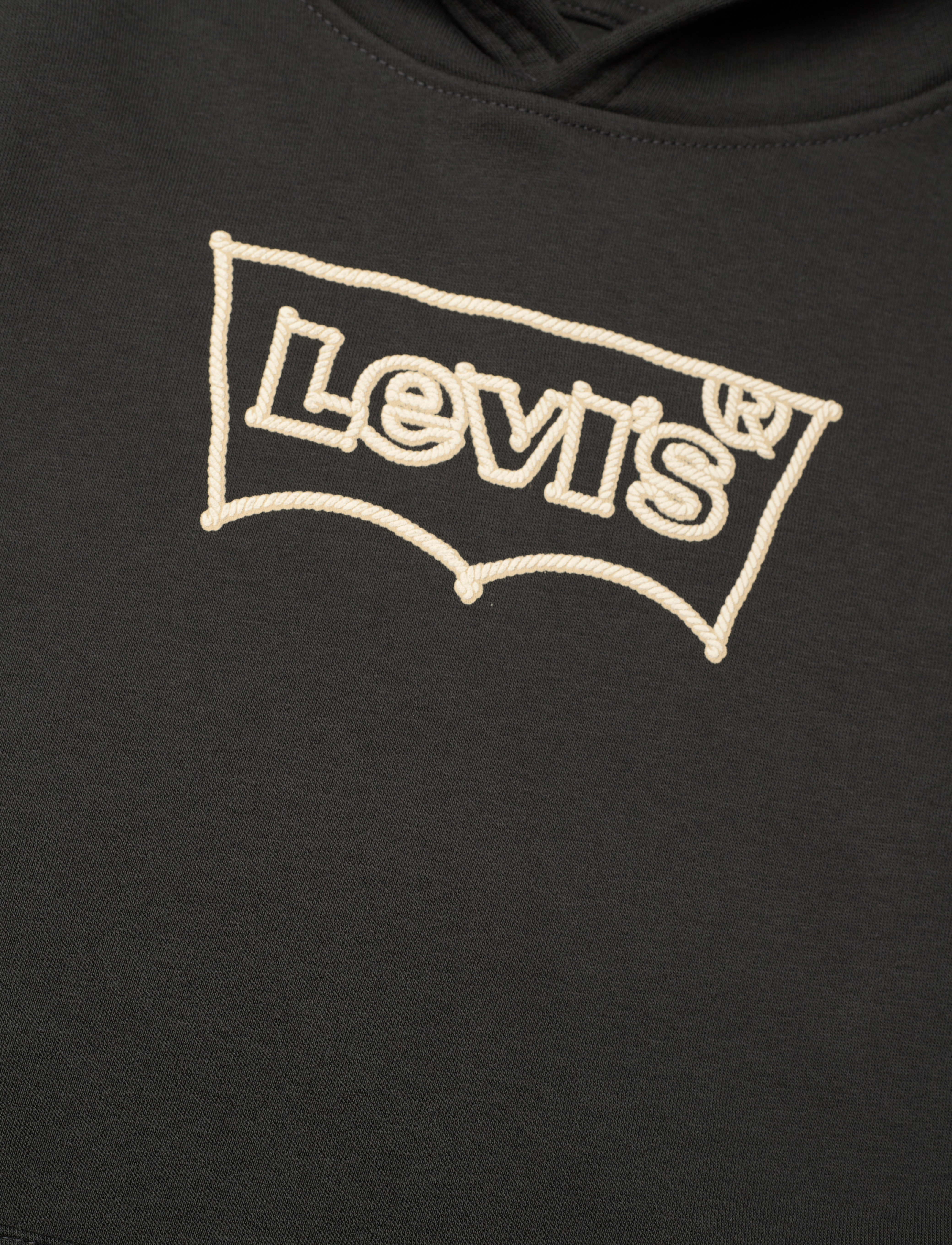 Levi's - Levi's® Rope Batwing Pullover Hoodie - black - 2