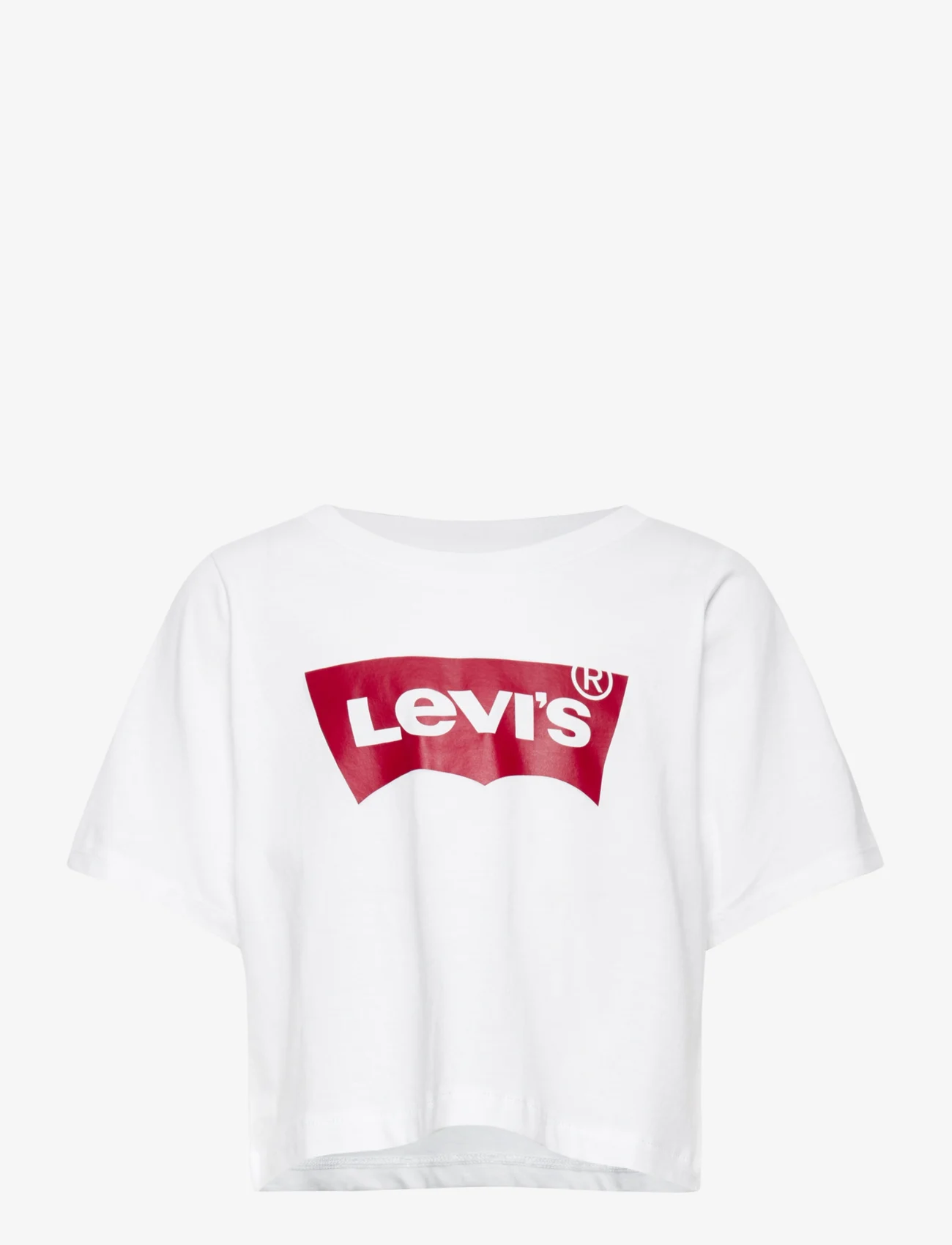 Levi's - Levi's® Light Bright Cropped Tee - lyhythihaiset t-paidat - transparent - 0