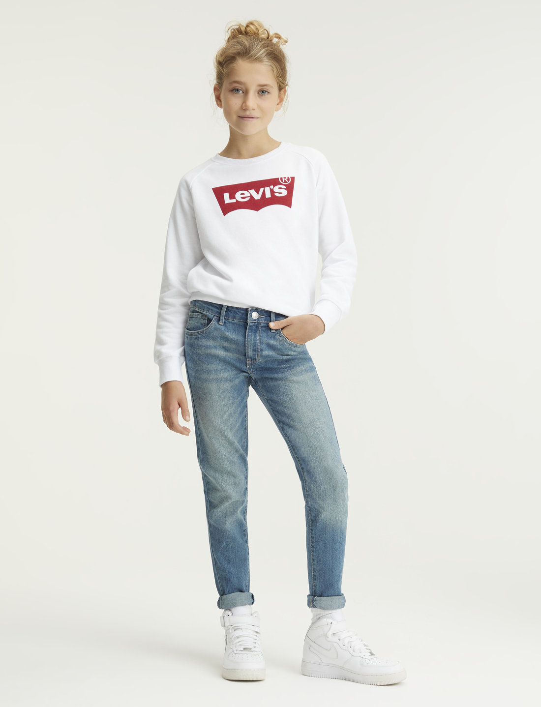 Levi's 710 2025 super skinny grey
