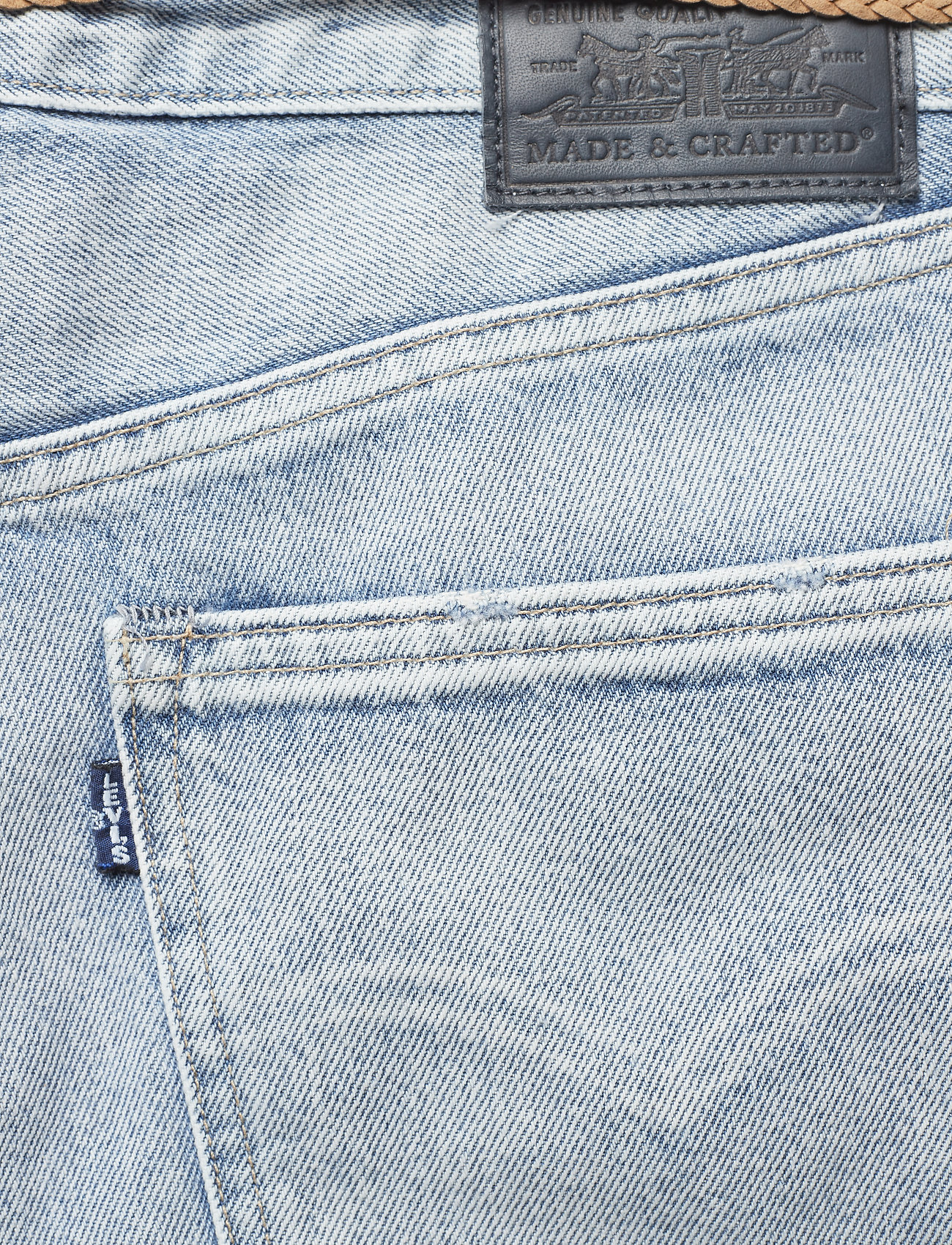 Levi's Made & Crafted - LMC BARREL LMC CRISP SKY - light indigo - worn in - 4