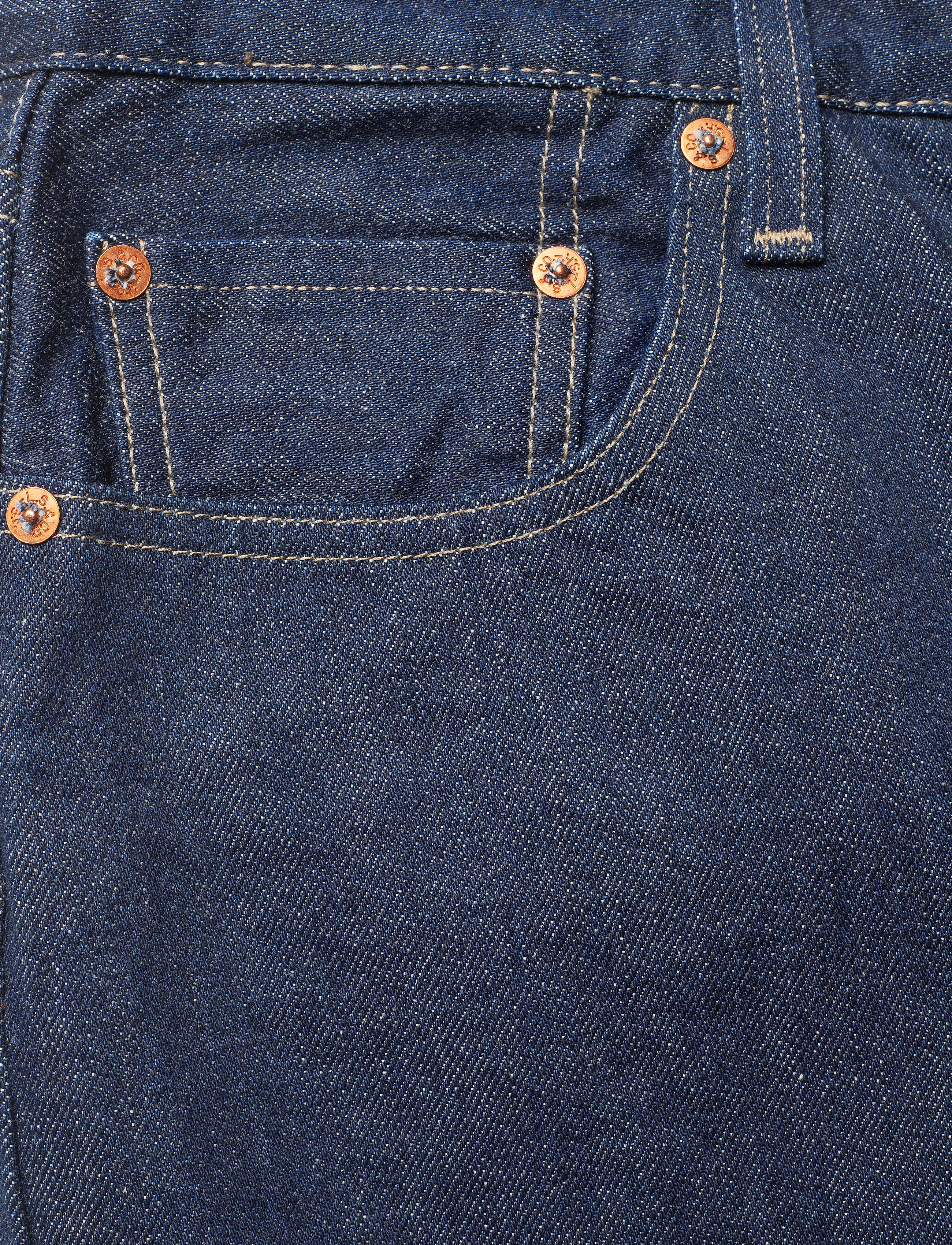 Levi's Made & Crafted - 501 CROP LMC INDIGO - dark indigo - flat finish - 2