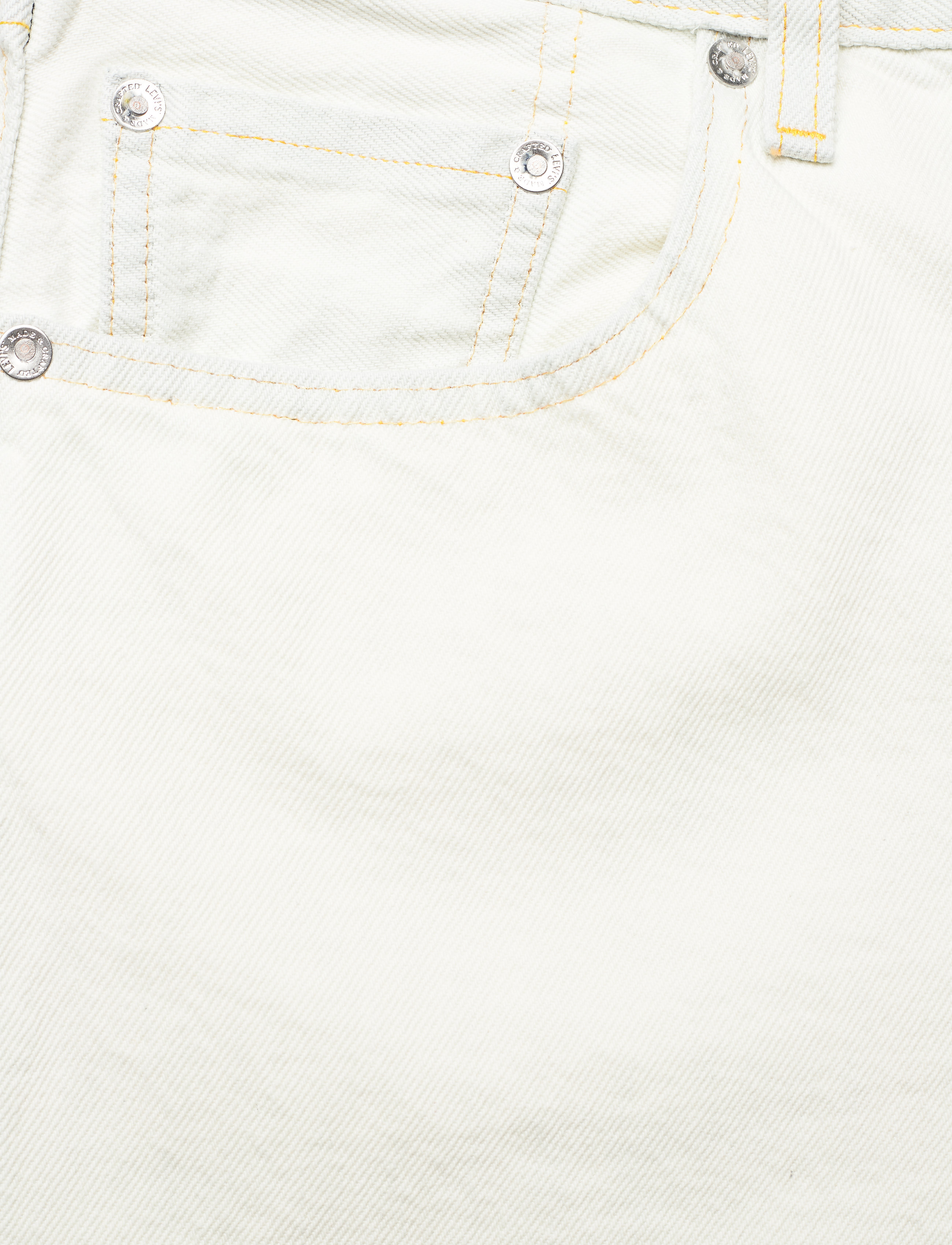 Levi's Made & Crafted - 501 CROP LMC MID CENTURY WHITE - neutrals - 2