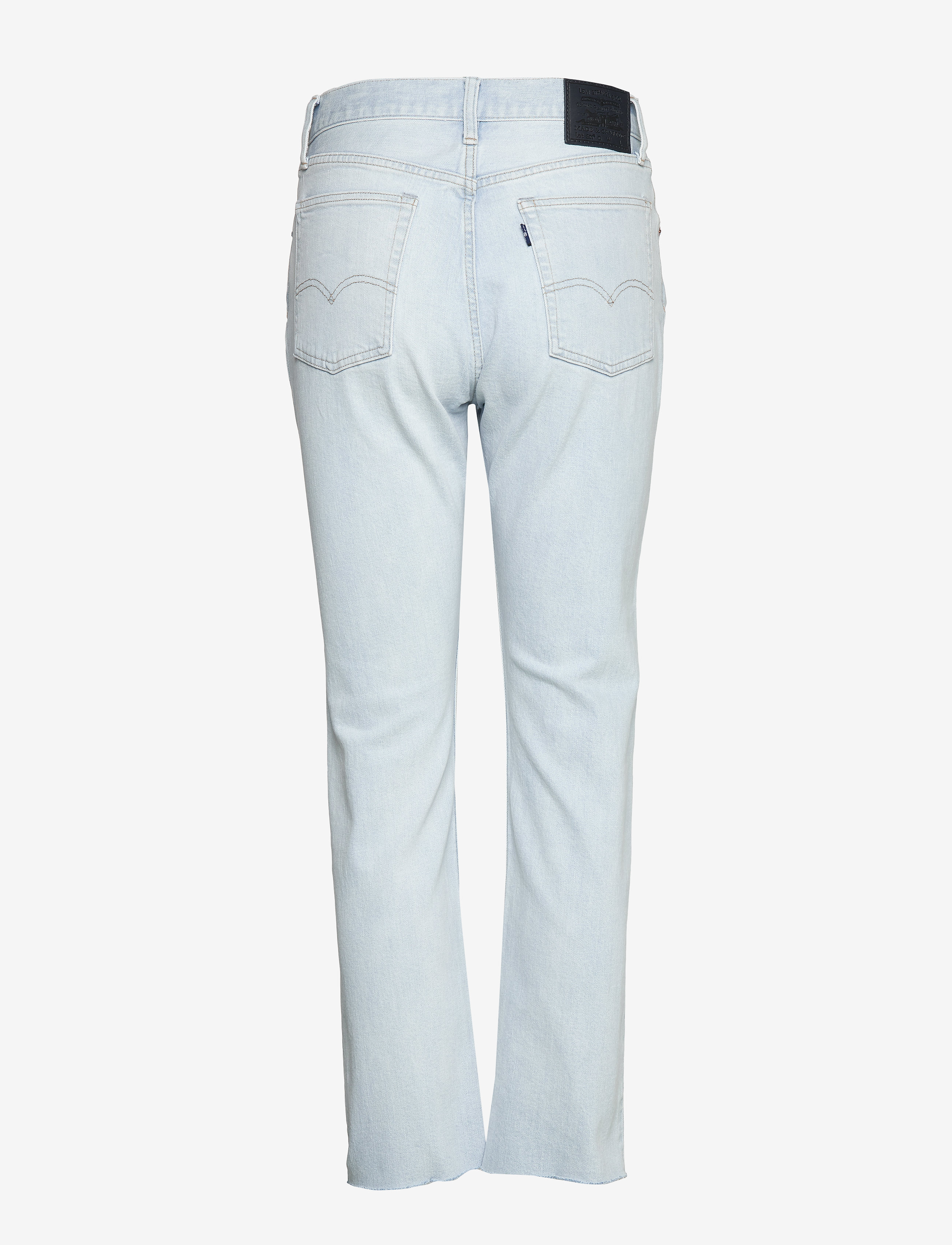 Levi's Made & Crafted - 501 CROP LMC BLEACHED SAND - light indigo - flat finis - 1