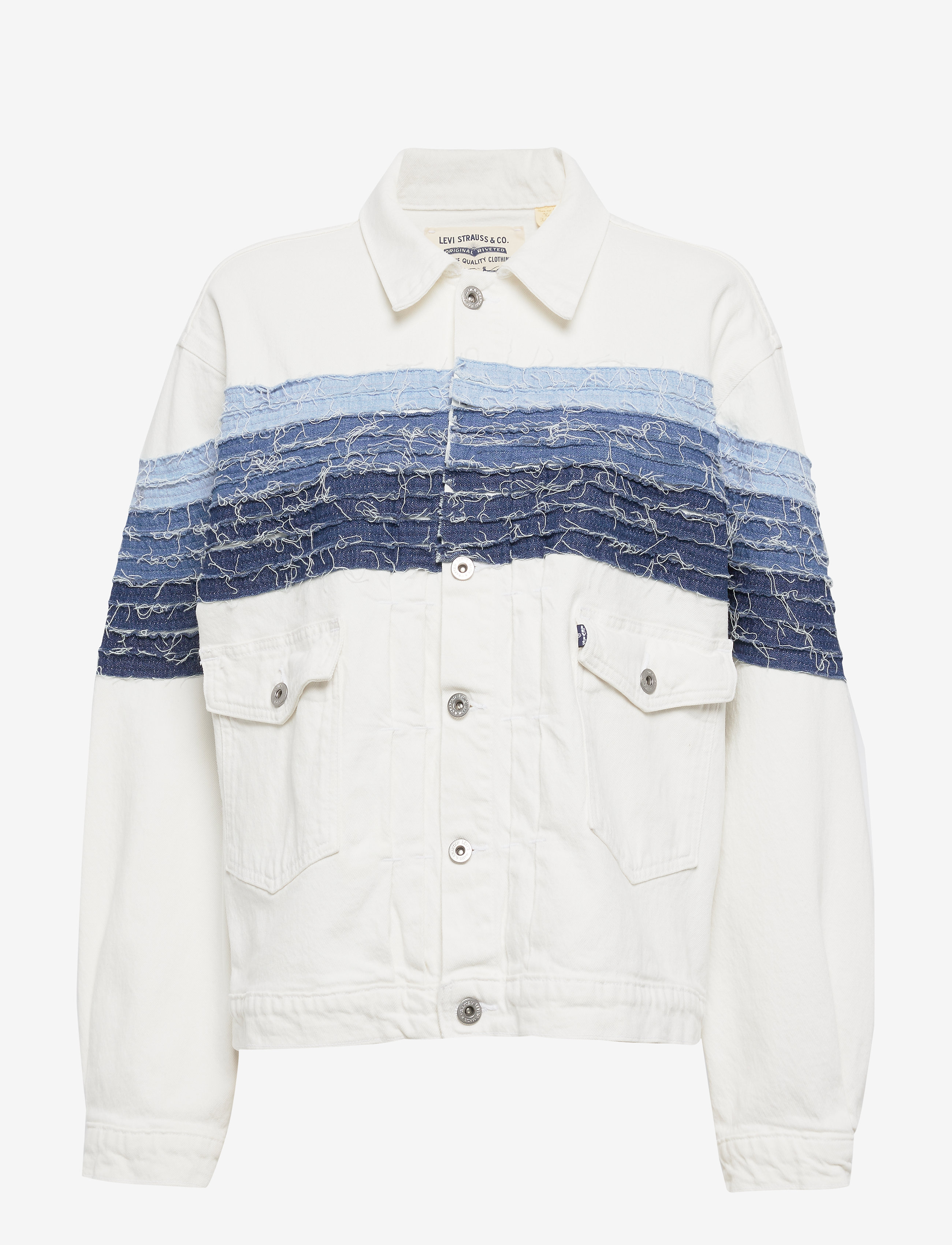 Levi's Made & Crafted - LMC LOVE LETTER TRUCKER LMC DE - blues - 0