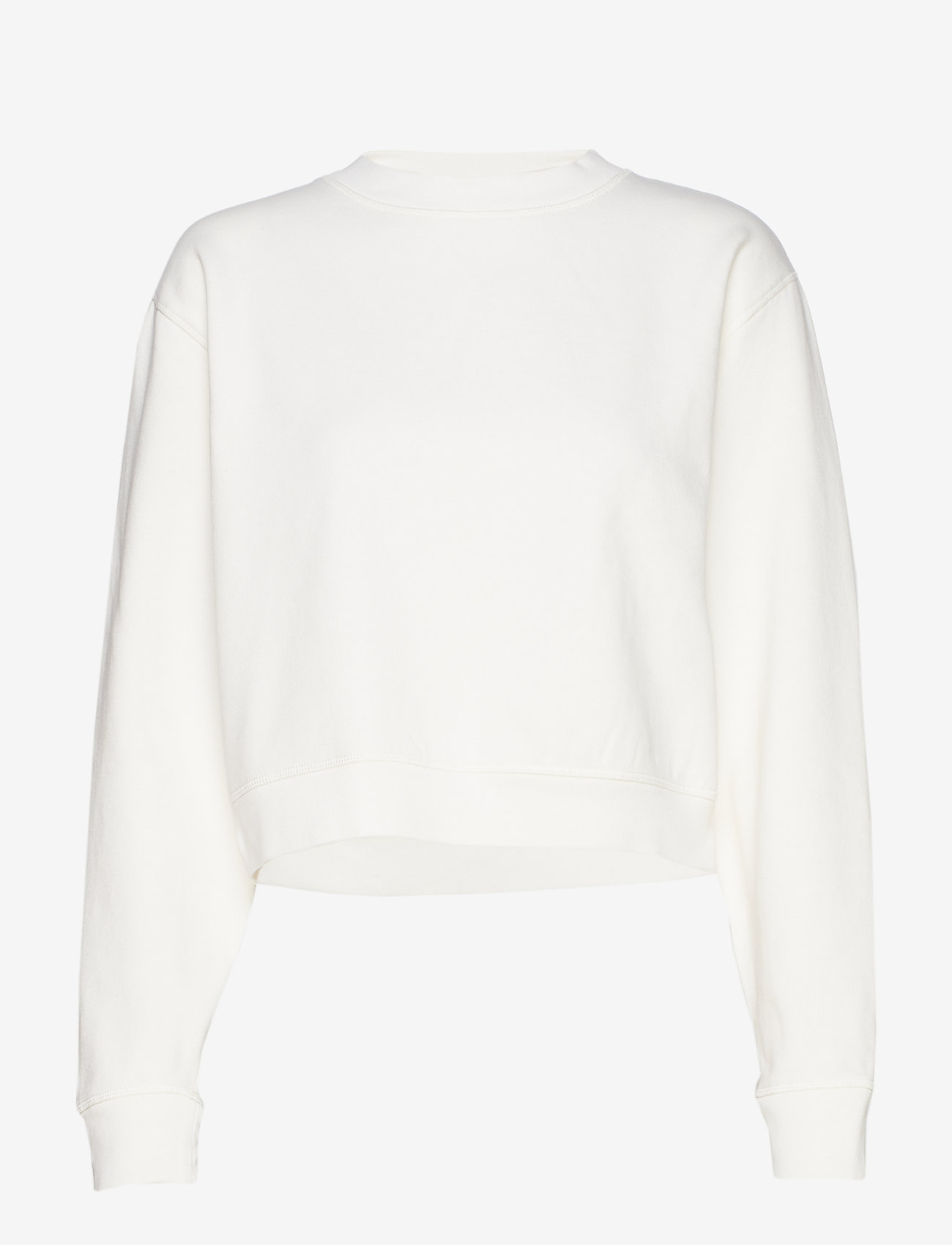 Levi's Made & Crafted - LMC MOCK NECK FLEECE PRISTINE - neutrals - 0