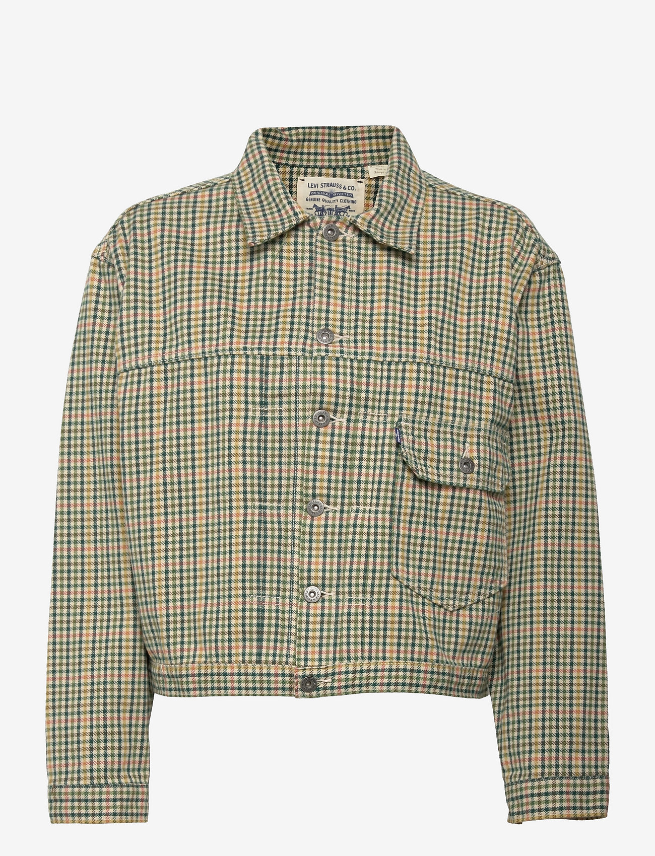 Levi's Made & Crafted - LMC TYPE I TRUCKER LMC NAVIGAT - frühlingsjacken - multi-color - 0