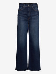 Levi's Made & Crafted - LMC HIGH LOOSE LMC NAMI - jeans met wijde pijpen - dark indigo - worn in - 0