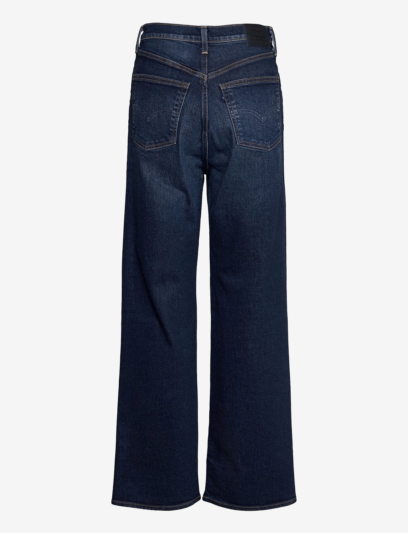 Levi's Made & Crafted - LMC HIGH LOOSE LMC NAMI - wide leg jeans - dark indigo - worn in - 1