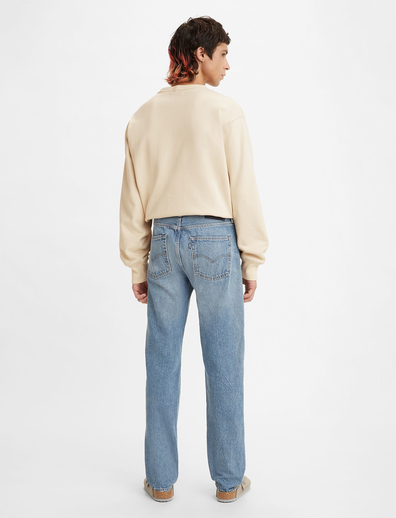 Levi's Made & Crafted - LMC 80S 501 LMC SHOAL - med indigo - worn in - 3