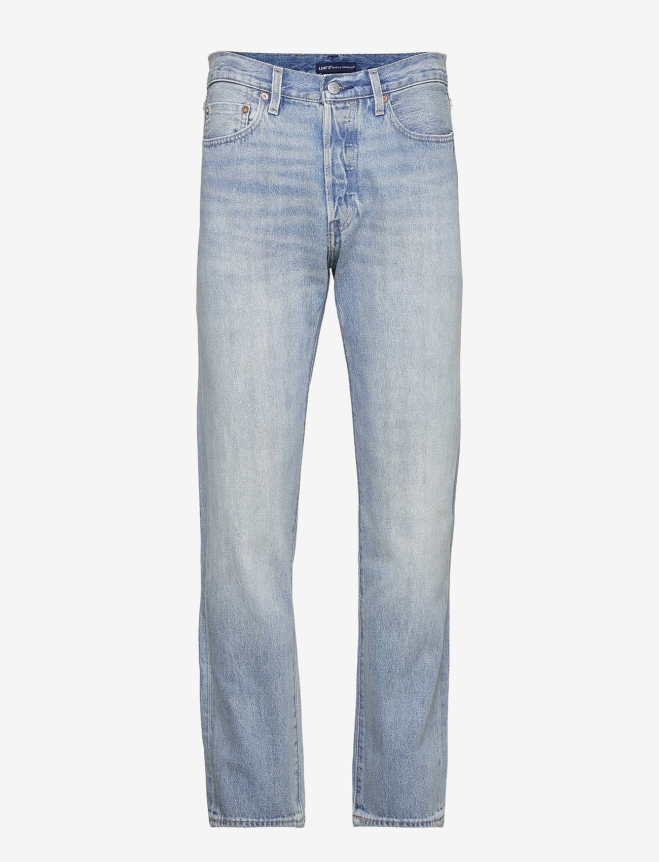 Levi's Made & Crafted - LMC 80S 501 LMC INLET - med indigo - worn in - 0