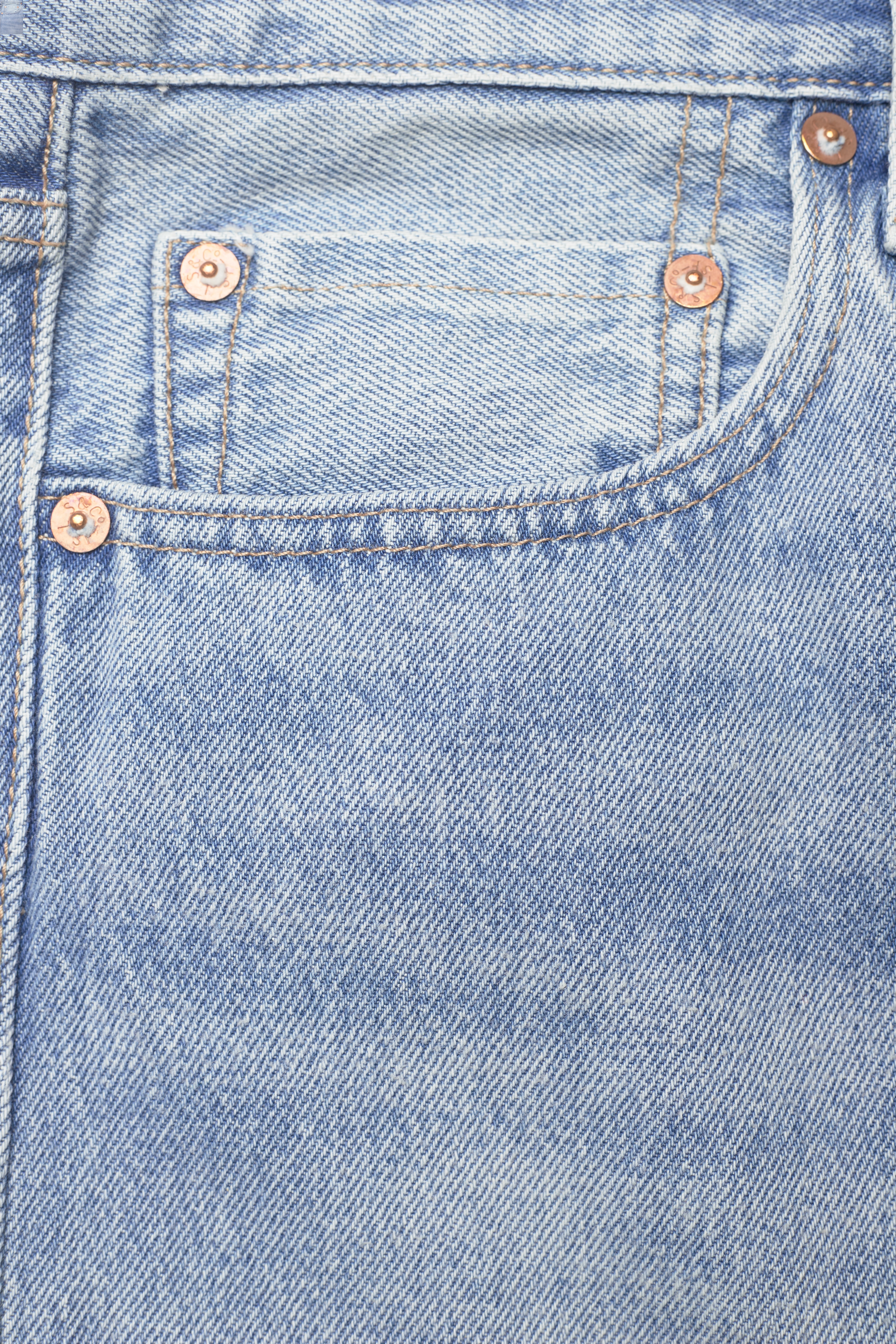 Levi's Made & Crafted - LMC 80S 501 LMC INLET - med indigo - worn in - 5