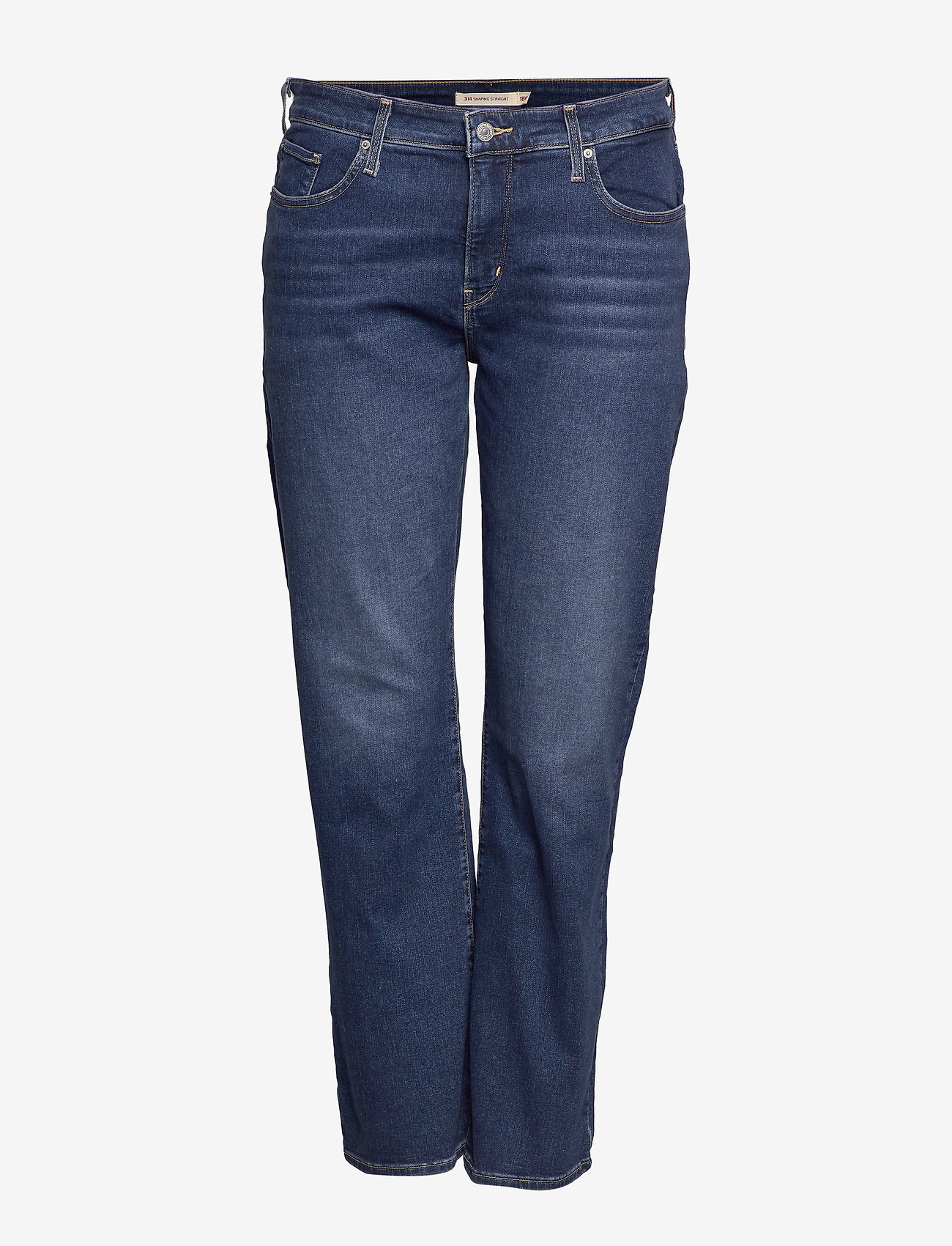 Levi's Plus Size - 314 PL SHAPING STRAIGHT PARIS - med indigo - worn in - 0