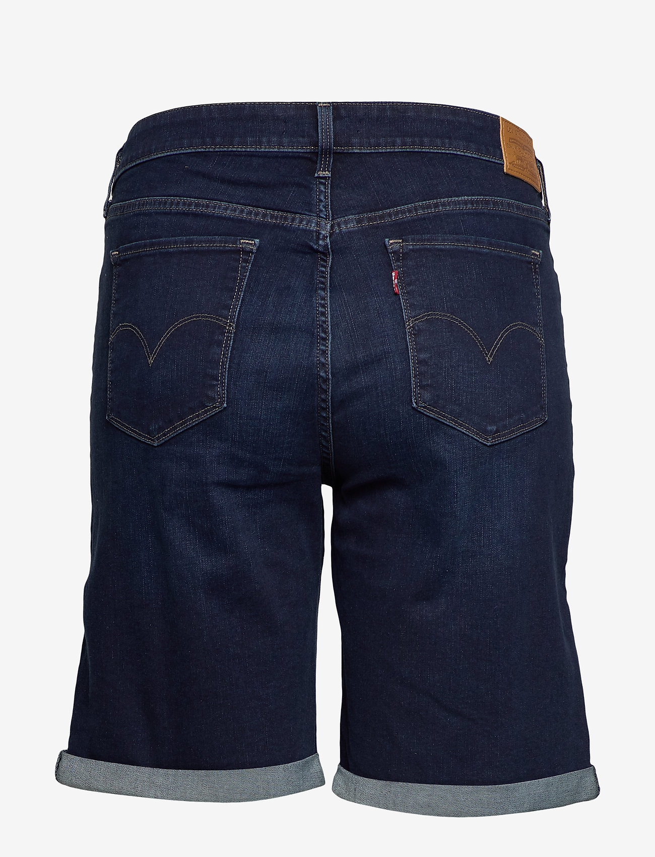 Levi's Plus Size - PL CLASSIC BERMUDA SHORT DARK - dark indigo - worn in - 1