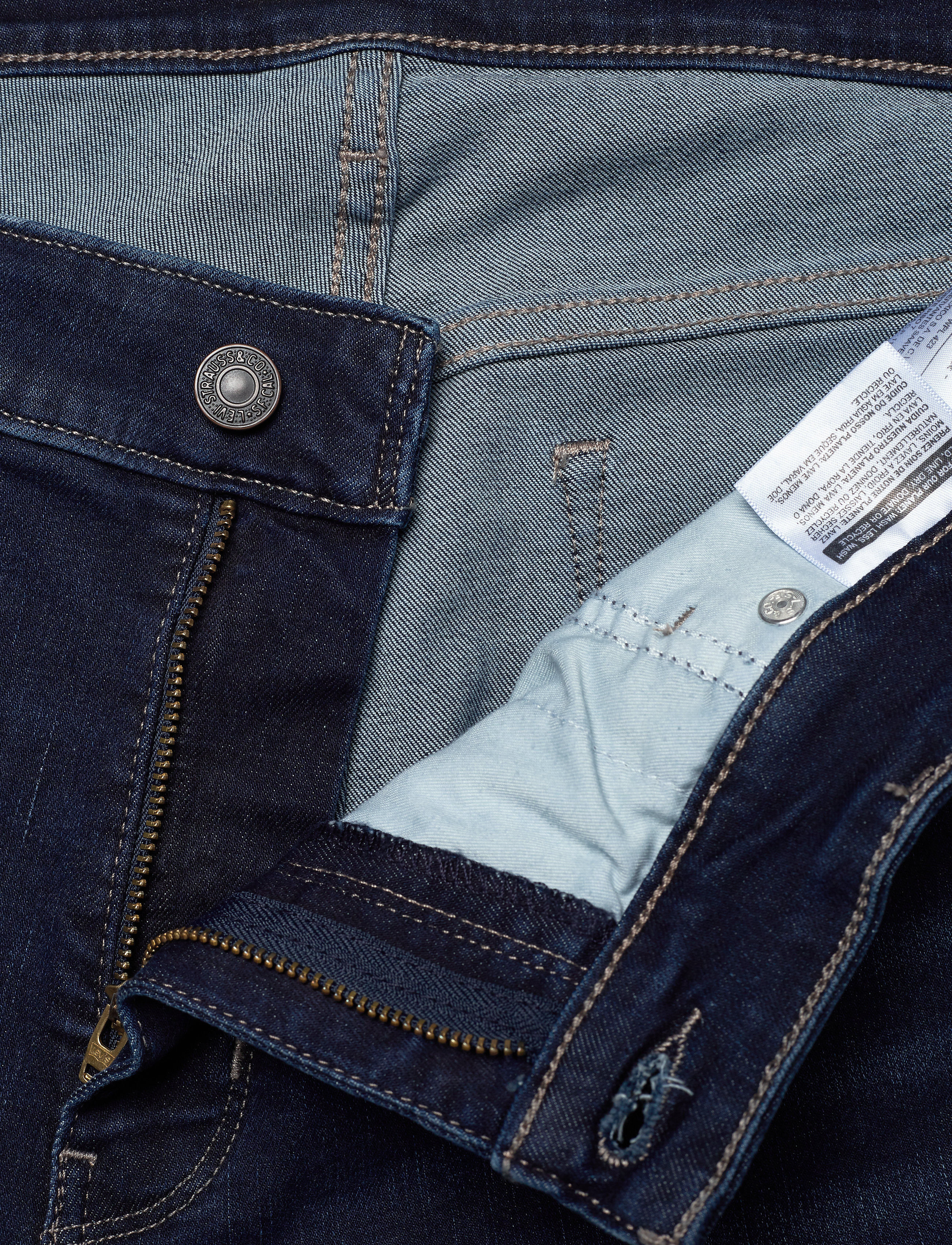 Levi's Plus Size - PL CLASSIC BERMUDA SHORT DARK - dark indigo - worn in - 3