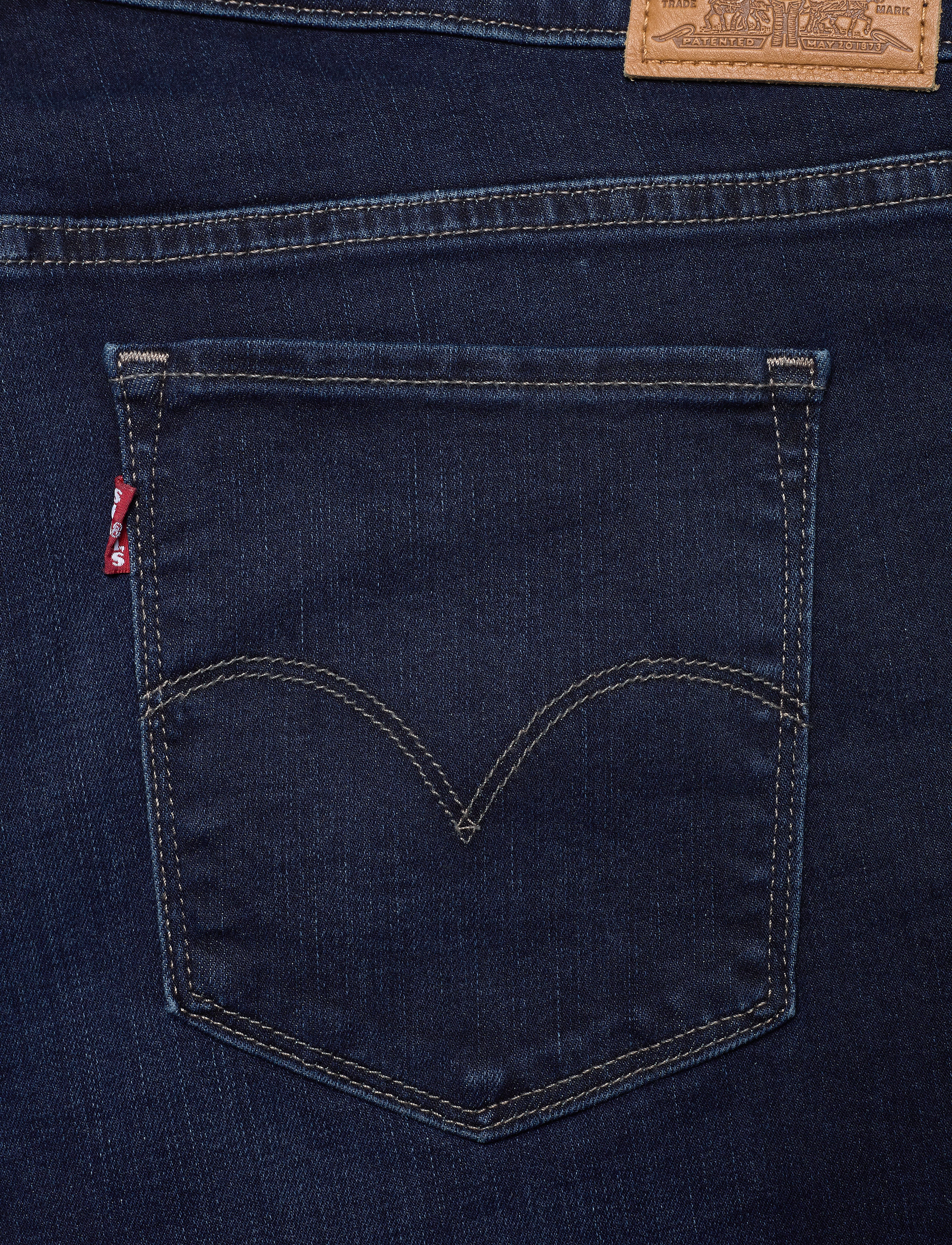 Levi's Plus Size - PL CLASSIC BERMUDA SHORT DARK - dark indigo - worn in - 4