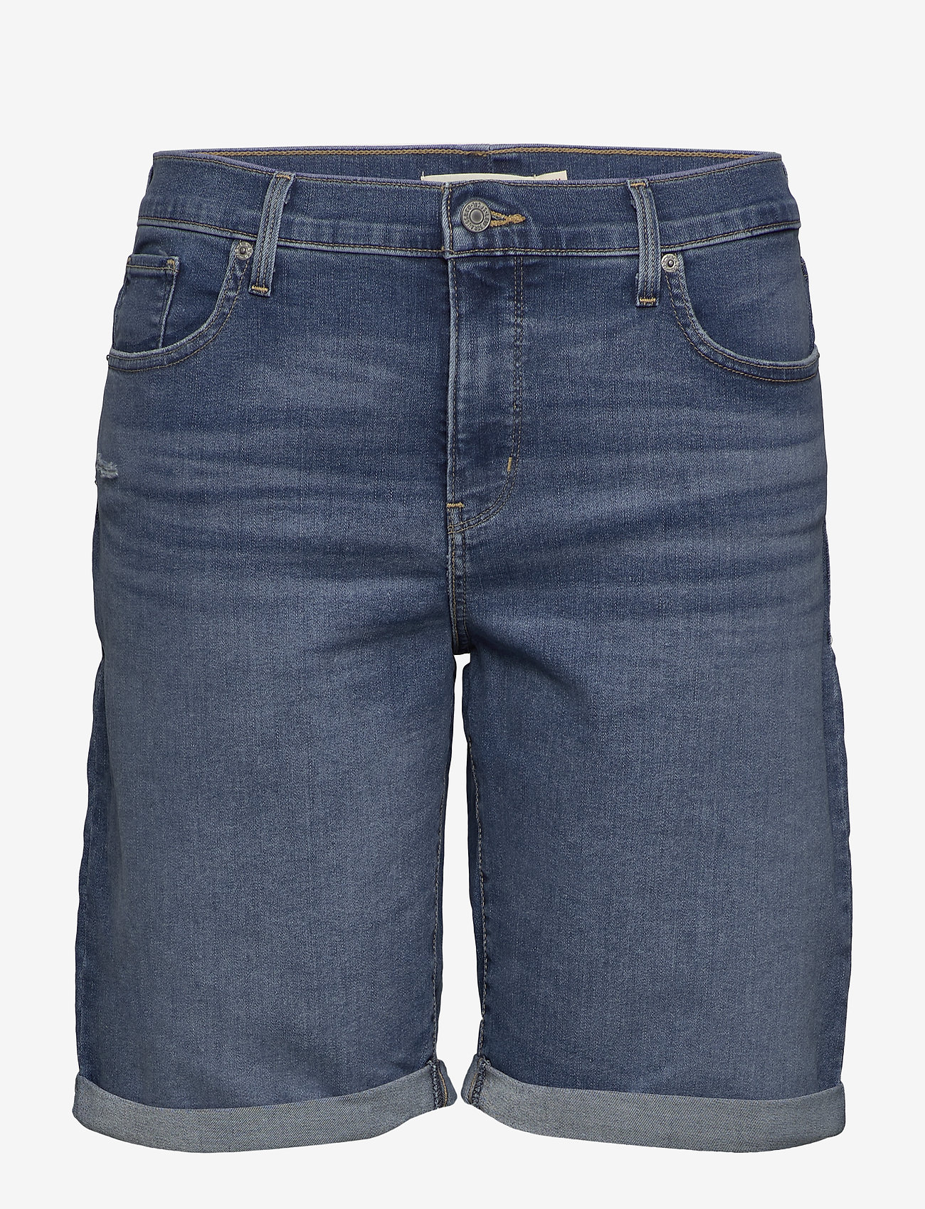 PL SHAPING BERMUDA PARIS RAIN - MED INDIGO - WORN IN