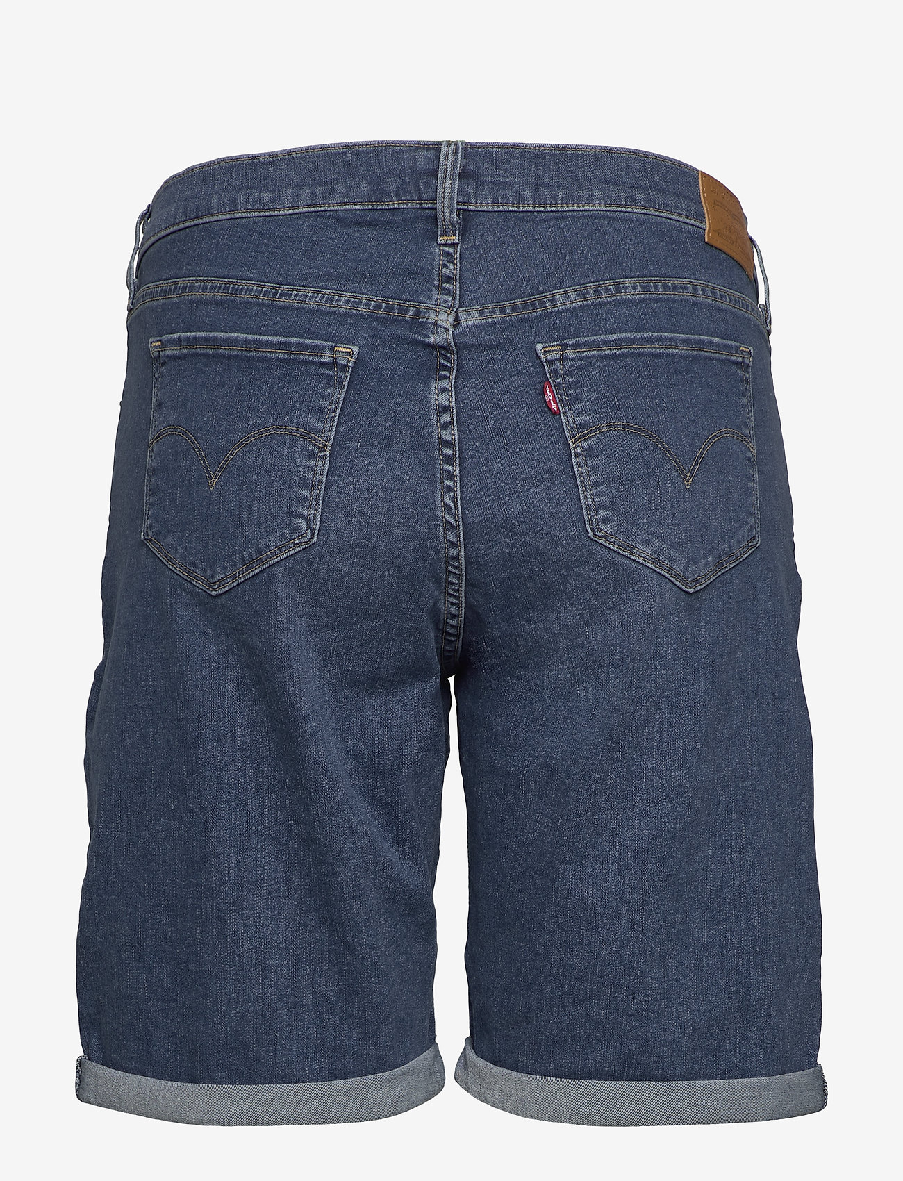 Levi's Plus Size - PL SHAPING BERMUDA PARIS RAIN - med indigo - worn in - 1