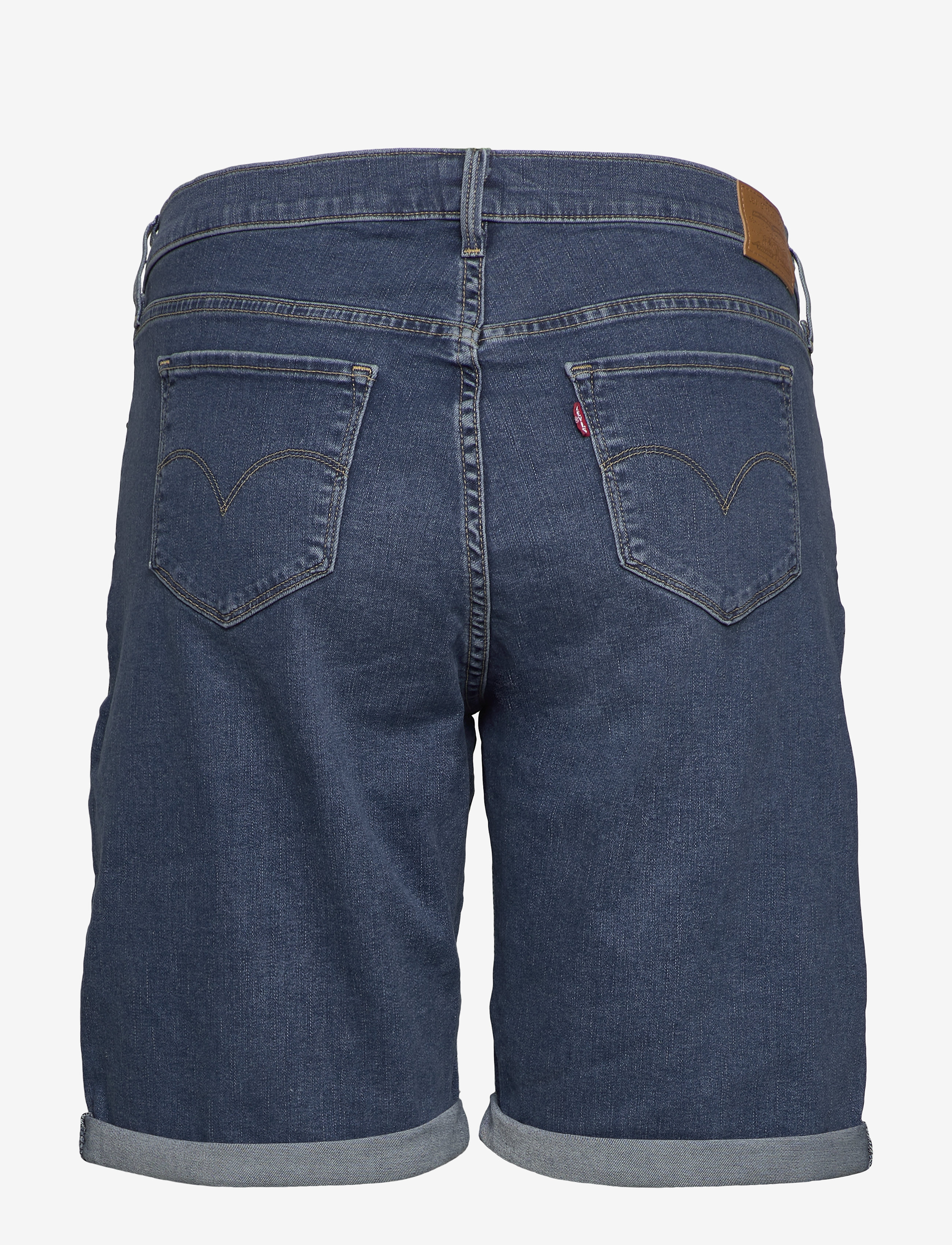 Levi's Plus Size - PL SHAPING BERMUDA PARIS RAIN - med indigo - worn in - 1