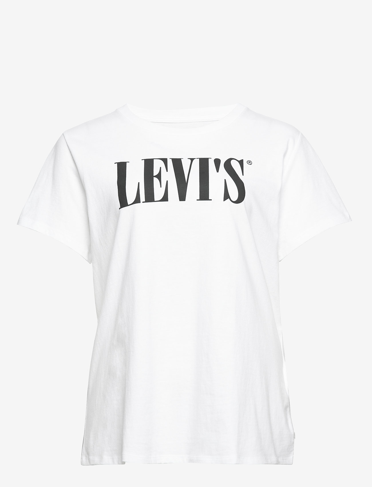 Levi's Plus Size - PL PERFECT TEE PL 90S SERIF T2 - neutrals - 0